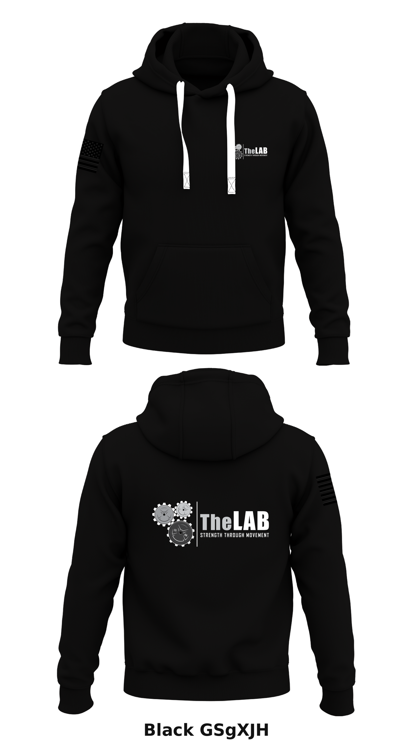 The Lab Store 1 Core Men's Hooded Performance Sweatshirt - GSgXJH