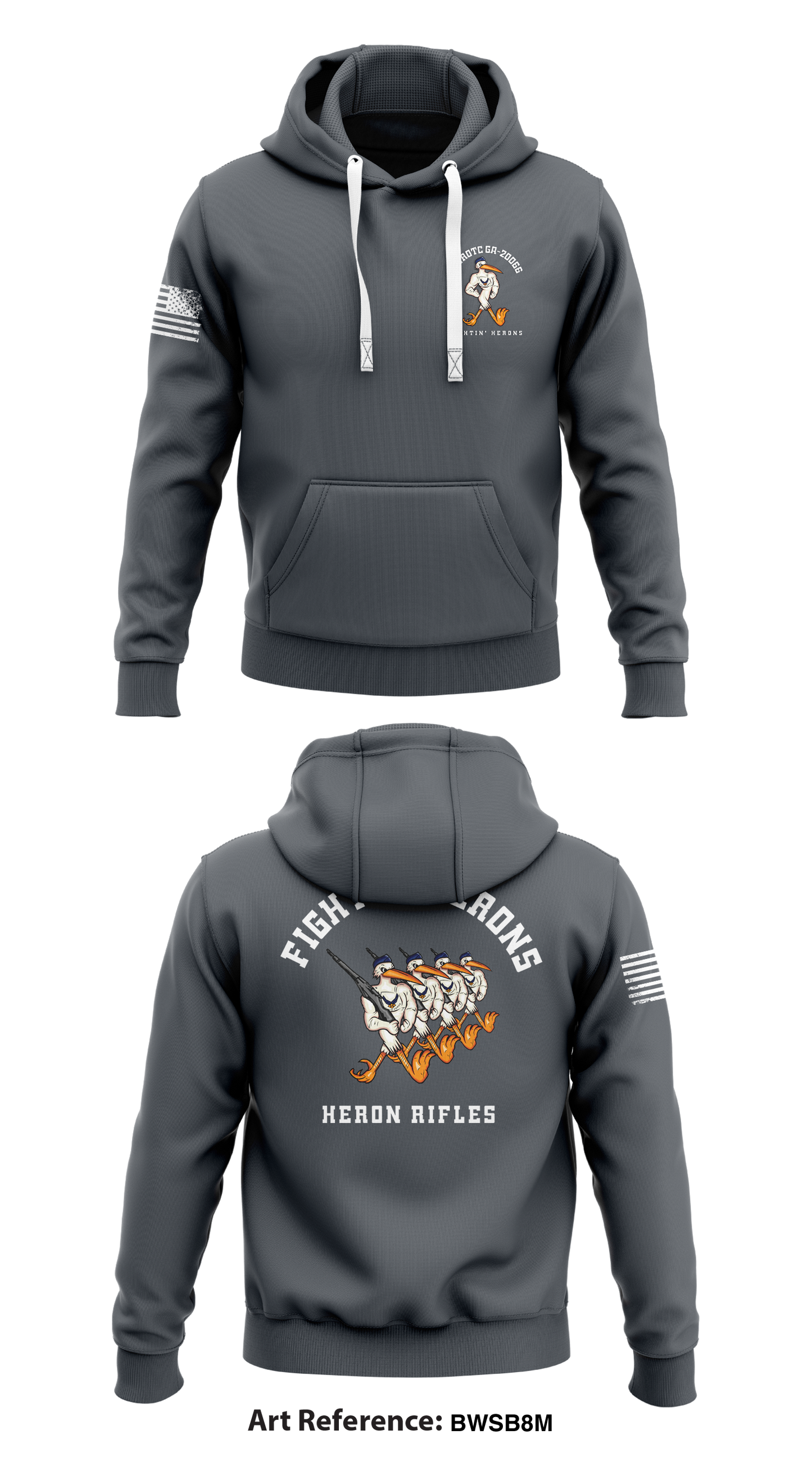 AFJROTC GA-266 Store 1 Core Men's Hooded Performance Sweatshirt - bWSB8M
