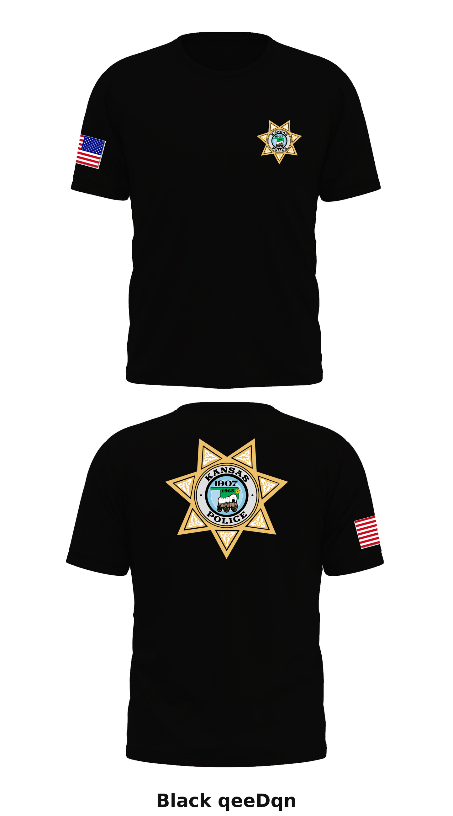 Kansas PD Store 1 Core Men's SS Performance Tee - qeeDqn