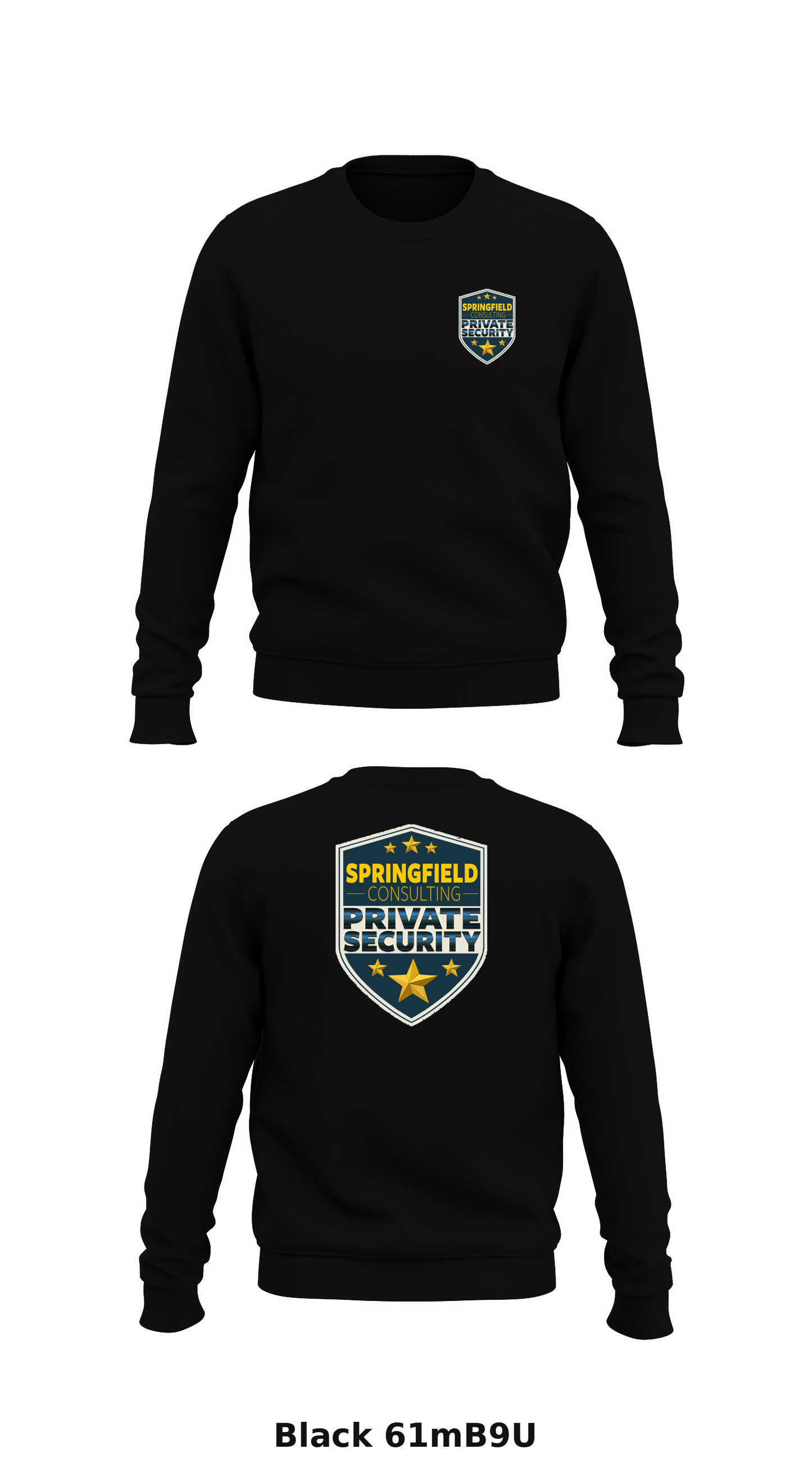 Security Consulting Store 1 Core Men's Crewneck Performance Sweatshirt - 61mB9U