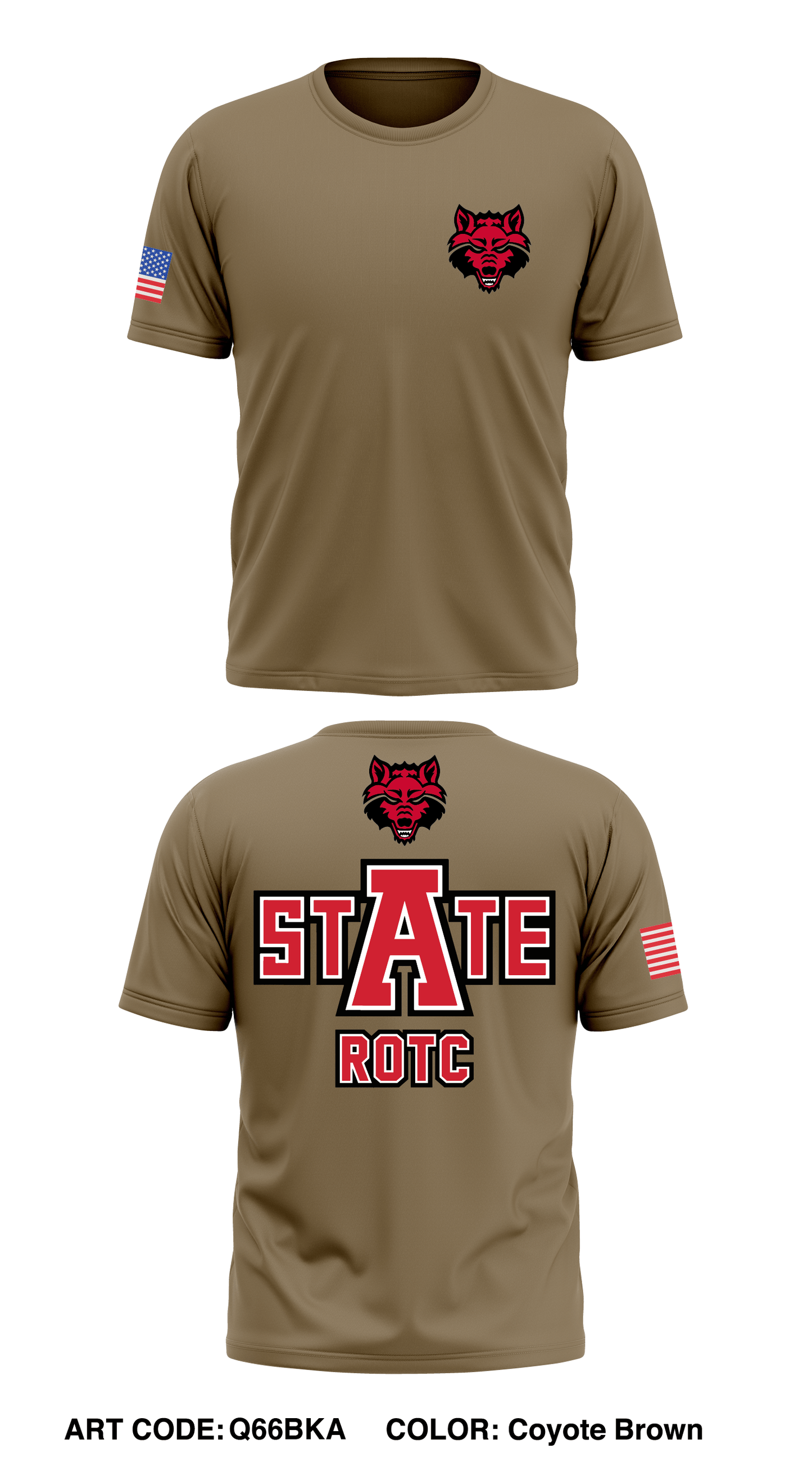 Arkansas State ROTC Store 1 Core Men's SS Performance Tee - Q66BKA