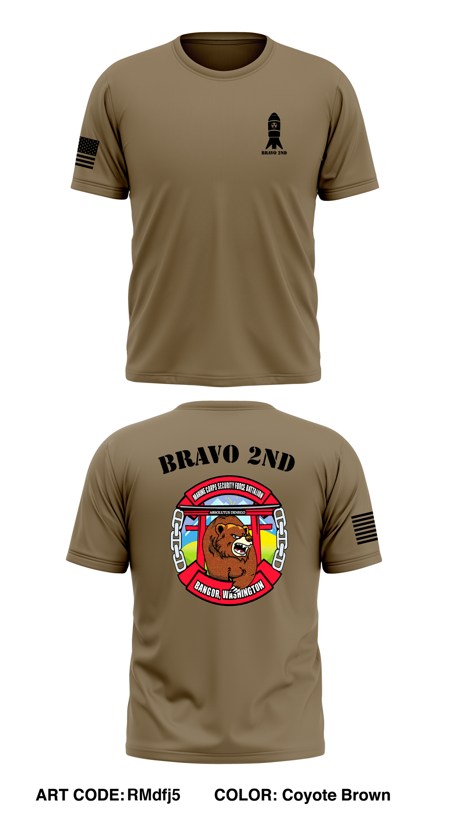 Bravo 2ND Store 1 Core Men's SS Performance Tee - RMdfj5