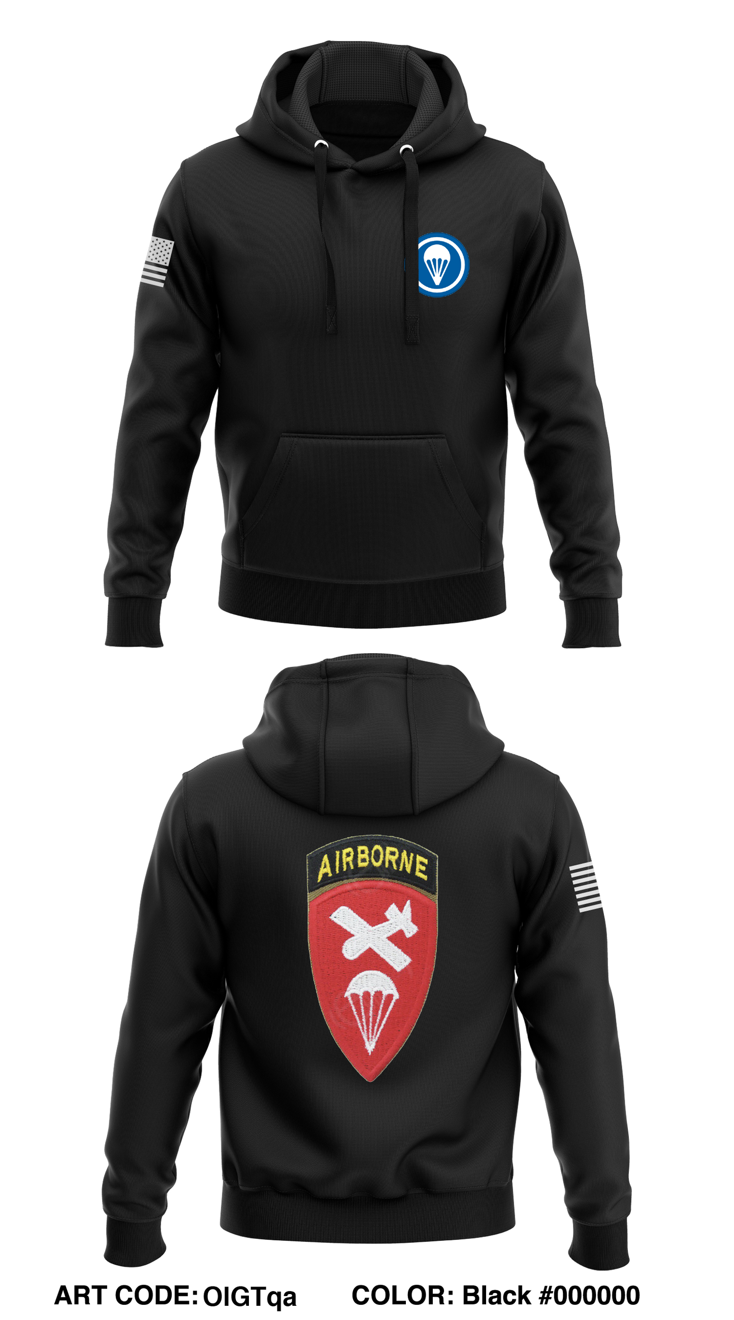 B Co 1/125 Det 19 Store 1 Core Men's Hooded Performance Sweatshirt - OlGTqa