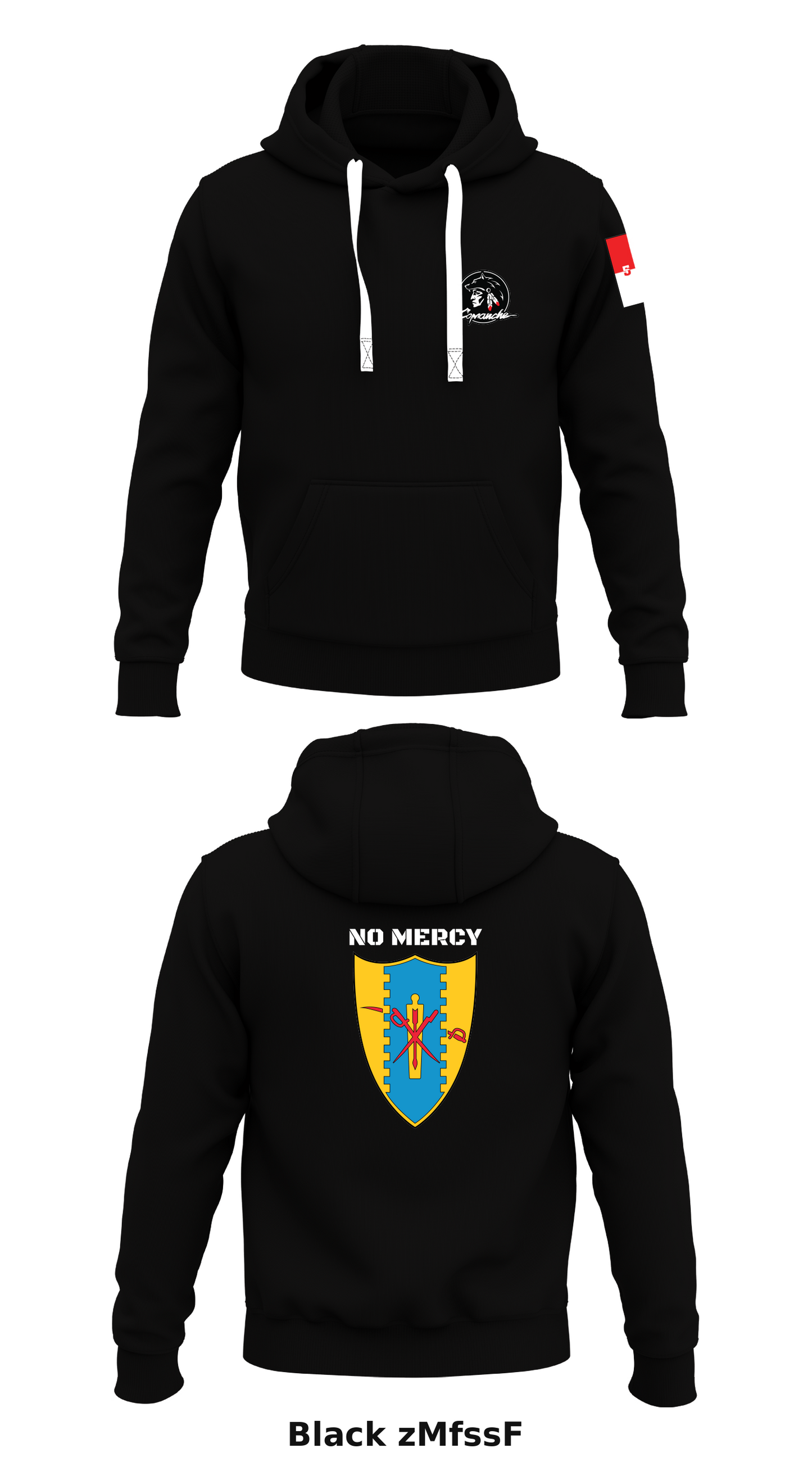 5-4 Cav Store 1 Core Men's Hooded Performance Sweatshirt - zMfssF