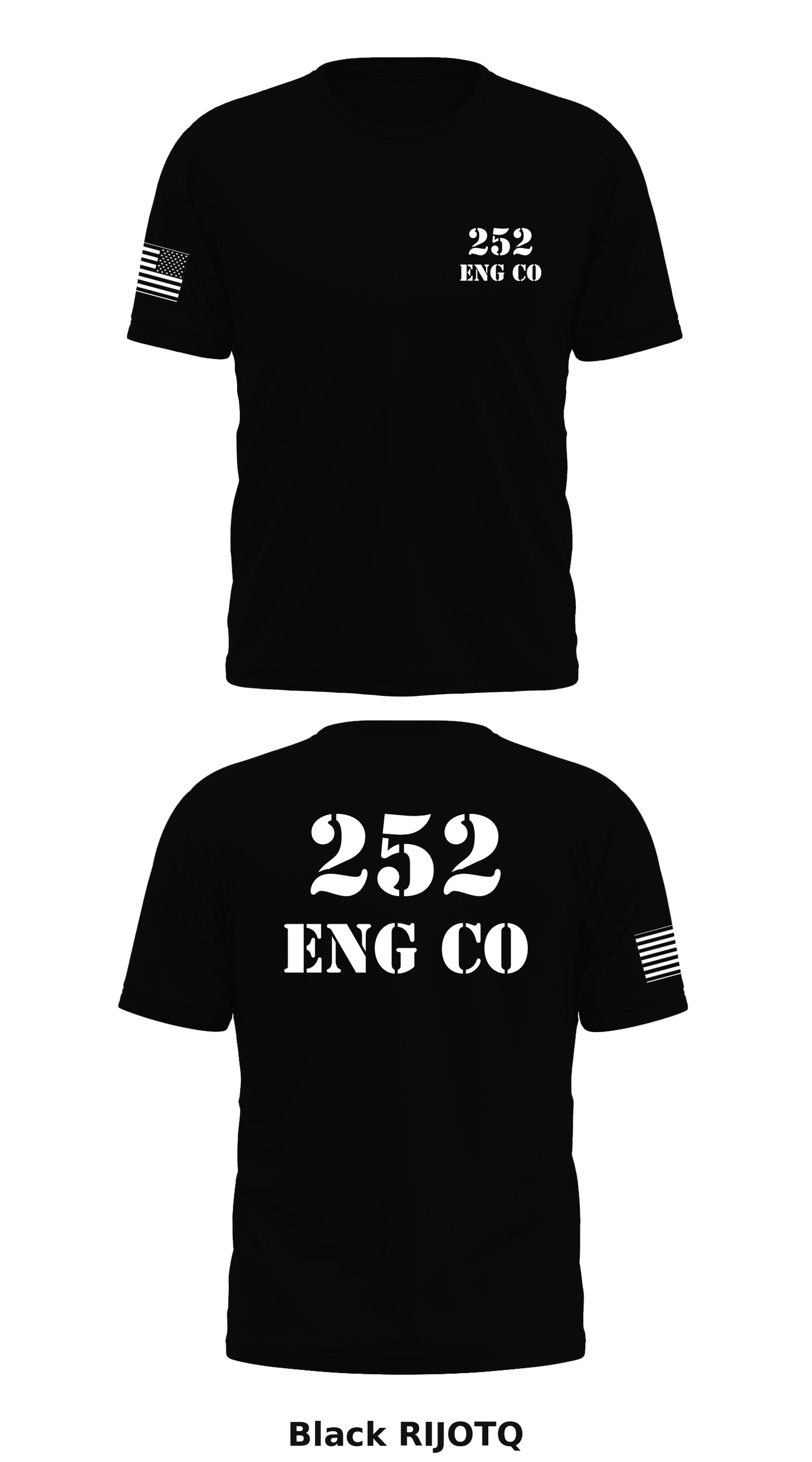 252 eng. co Store 1 Core Men's SS Performance Tee - RIJOTQ
