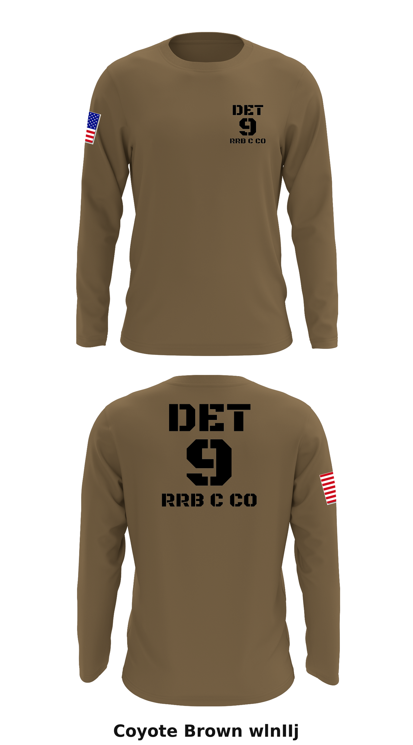 Det 9 rrb c co Store 1 Core Men's LS Performance Tee - wlnIIj