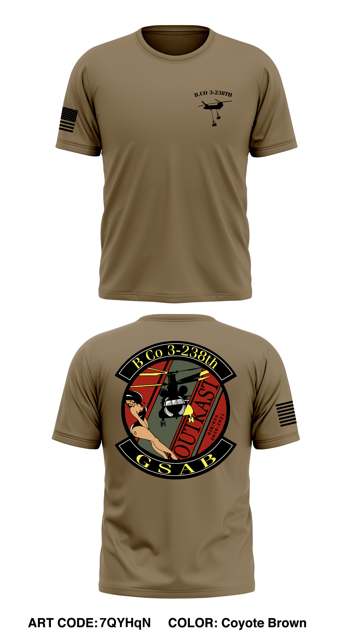 B.co 3-238th Store 1 Core Men's SS Performance Tee - 7QYHqN