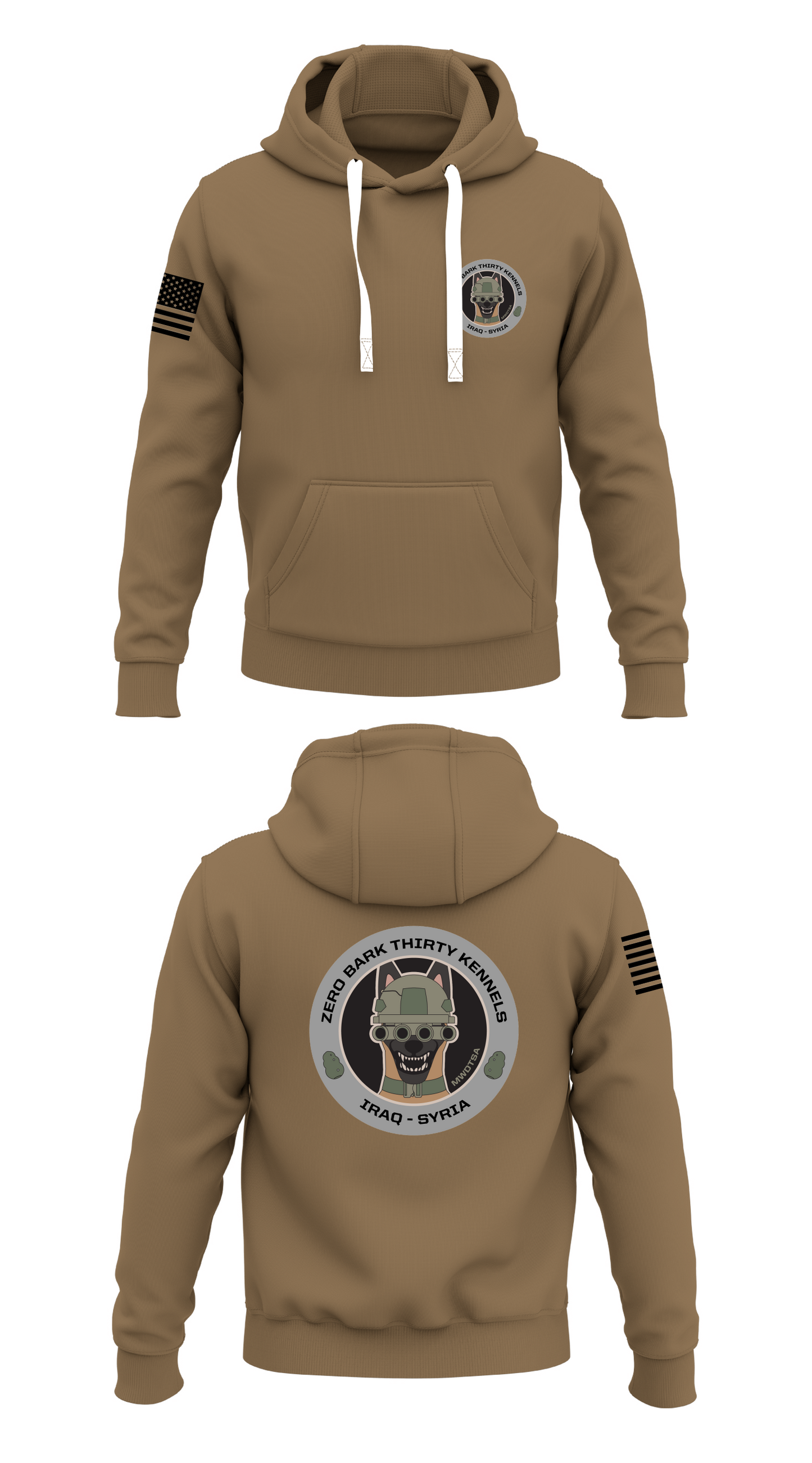 CJTF - K9 Store 1 Core Men's Hooded Performance Sweatshirt - 78368274398