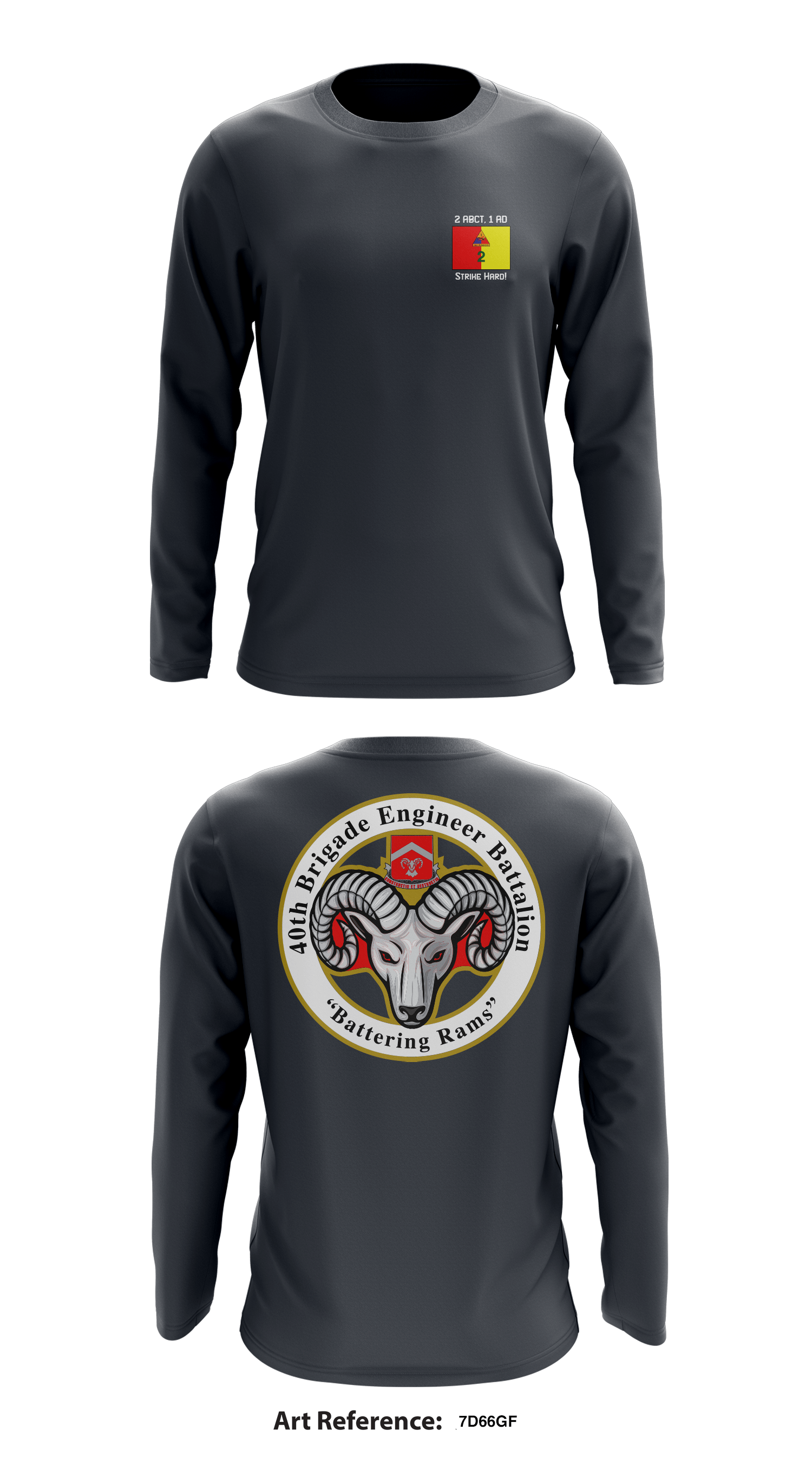 long sleeve rams jersey