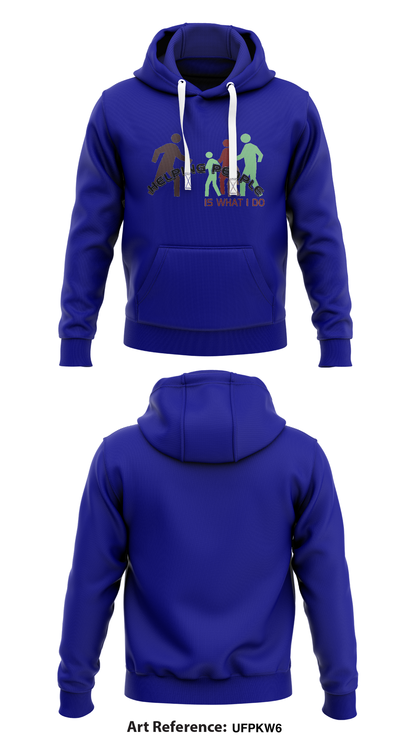 Helping People Is What I Do Store 1 Core Men's Hooded Performance Sweatshirt - ufPKW6