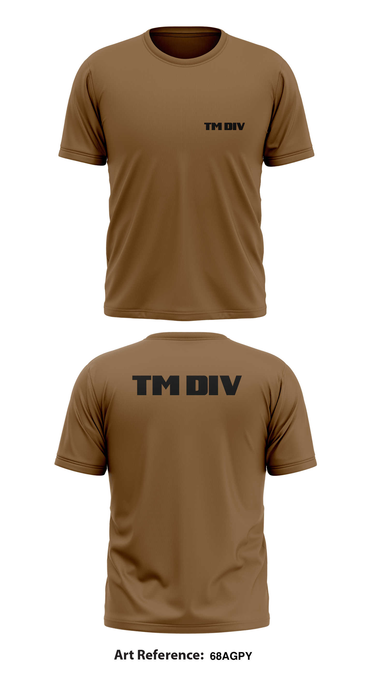 TM DIV Store 1 Core Men's SS Performance Tee - 68Agpy