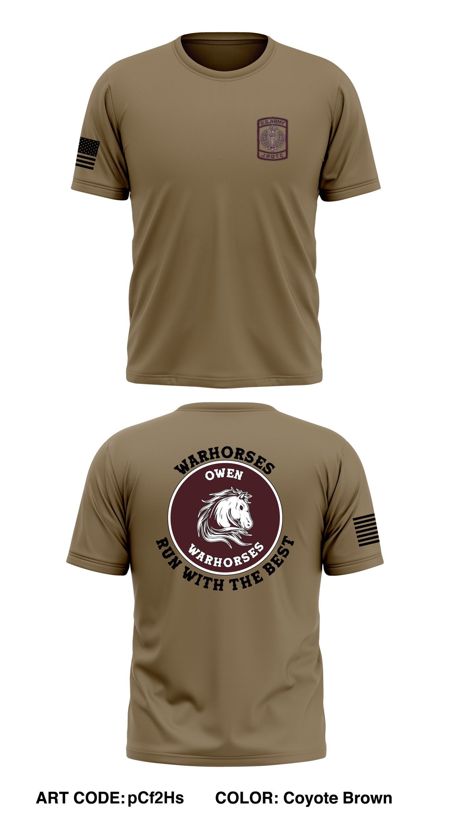 Warhorse Battalion Store 1 Core Men's SS Performance Tee - pCf2Hs