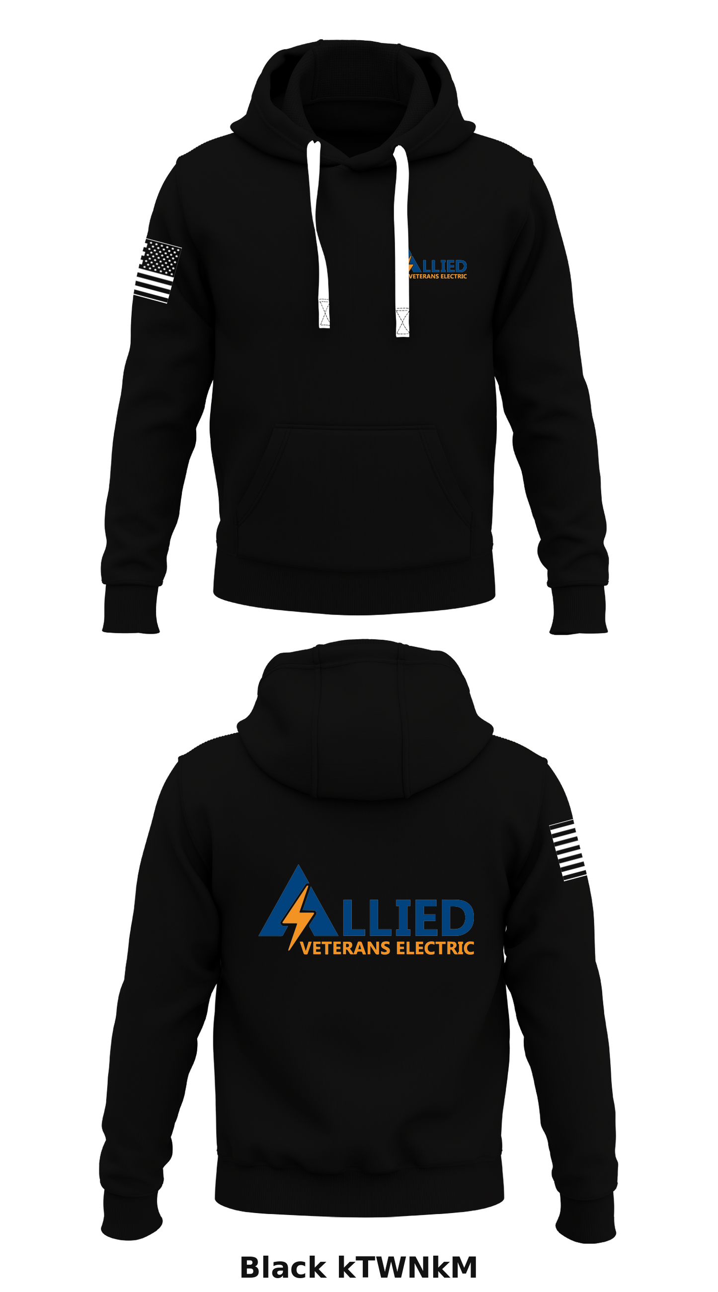Allied veterans electric Store 1 Core Men's Hooded Performance Sweatshirt - kTWNkM
