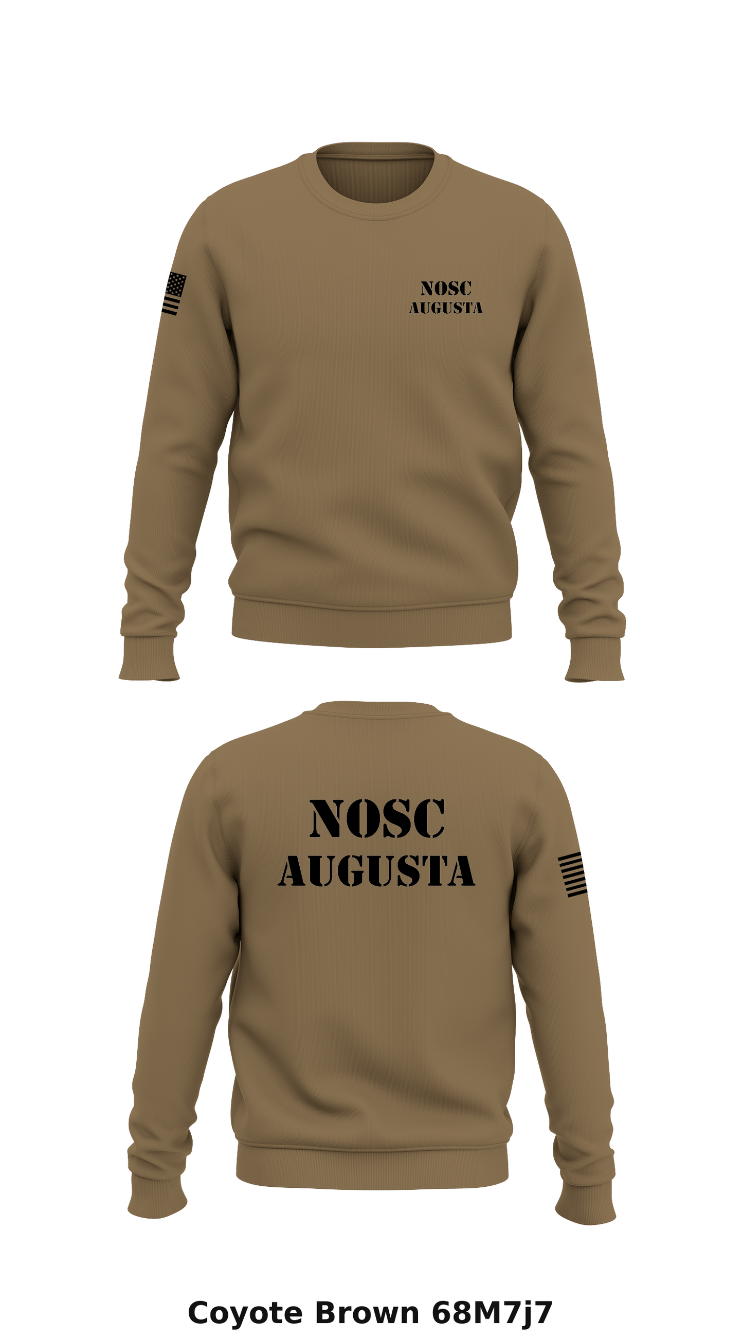 NOSC AUGUSTA Store 1 Core Men's Crewneck Performance Sweatshirt - 68M7j7