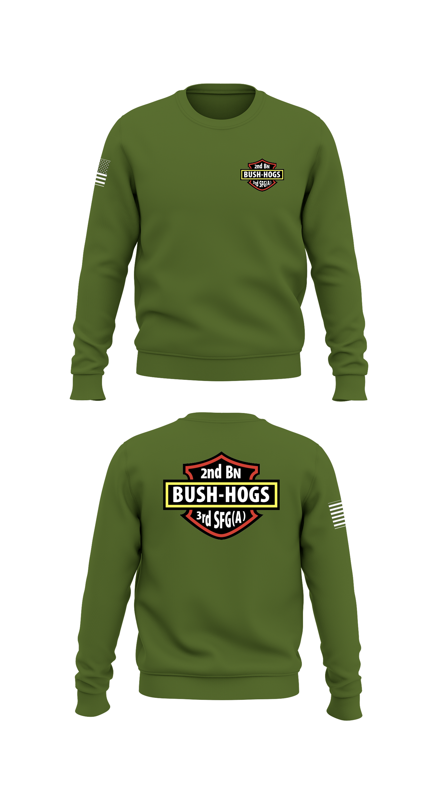 3rd SFG Store 1 Core Men's Crewneck Performance Sweatshirt - 74326155165