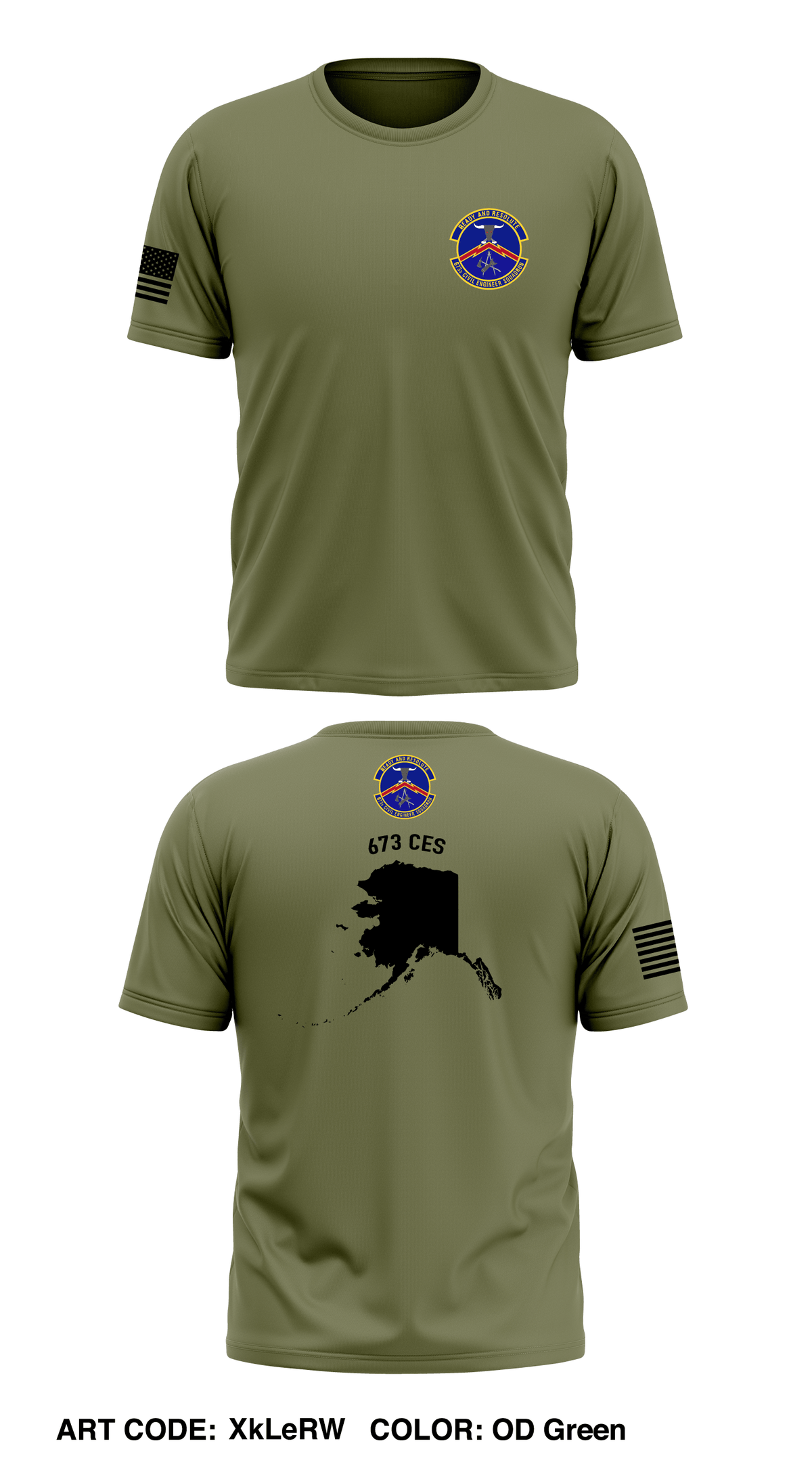 673 CES Store 1 Core Men's SS Performance Tee - XkLeRW