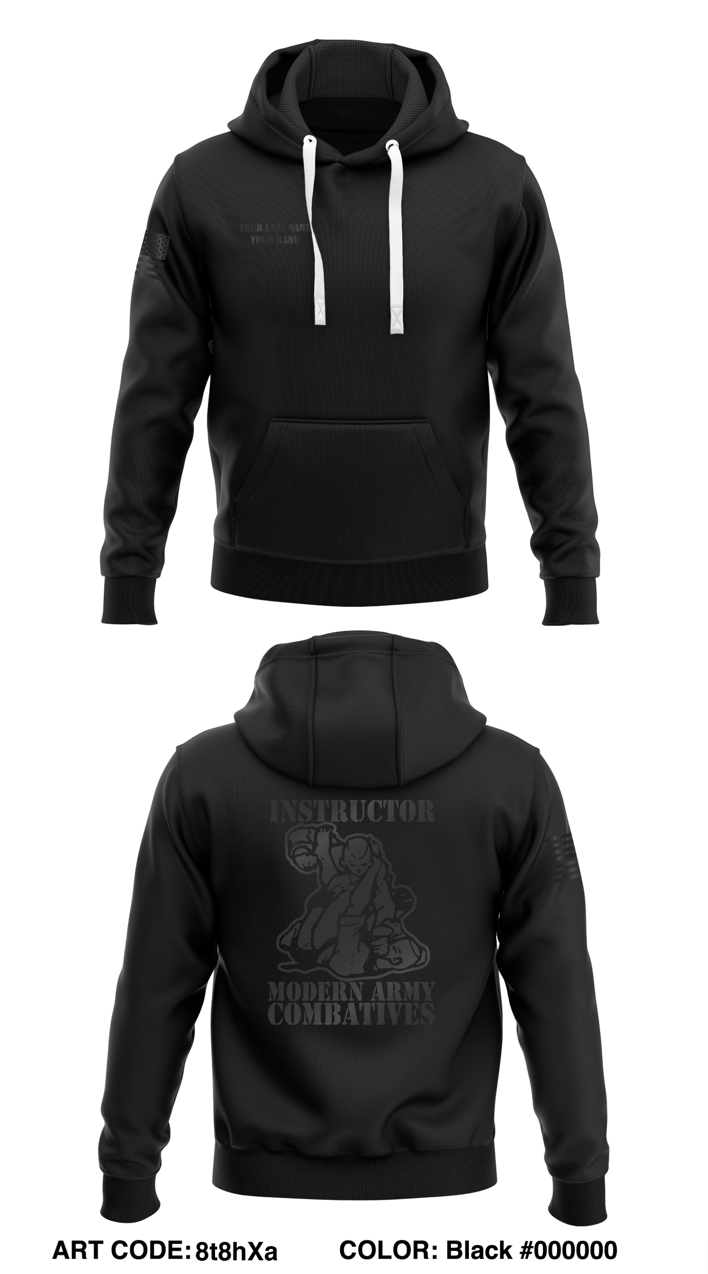 COMBATIVES 3 Store 1 Core Men's Hooded Performance Sweatshirt - 8t8hXa