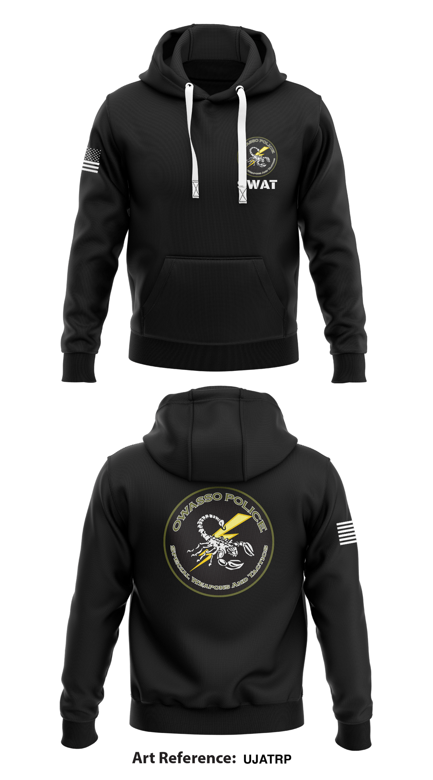 Owasso SWAT Store 1 Core Men's Hooded Performance Sweatshirt - ujatRp