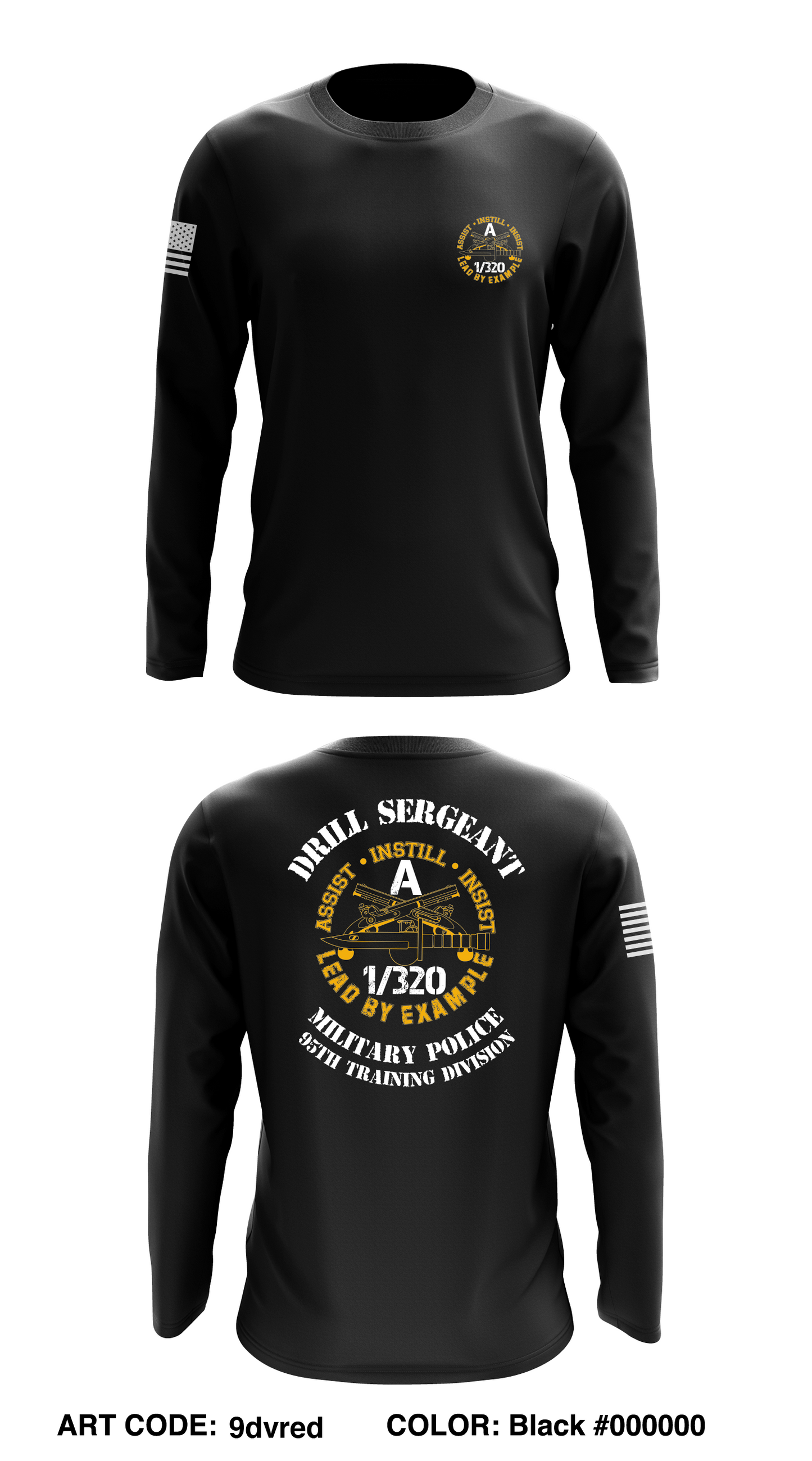 A Co 1/320 Store 1 Core Men's LS Performance Tee - 9dvred