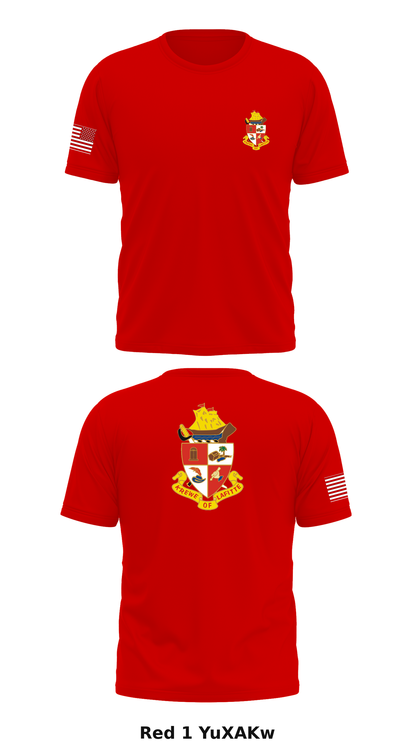 Krewe of Lafitte Store 1 Core Men's SS Performance Tee - YuXAKw