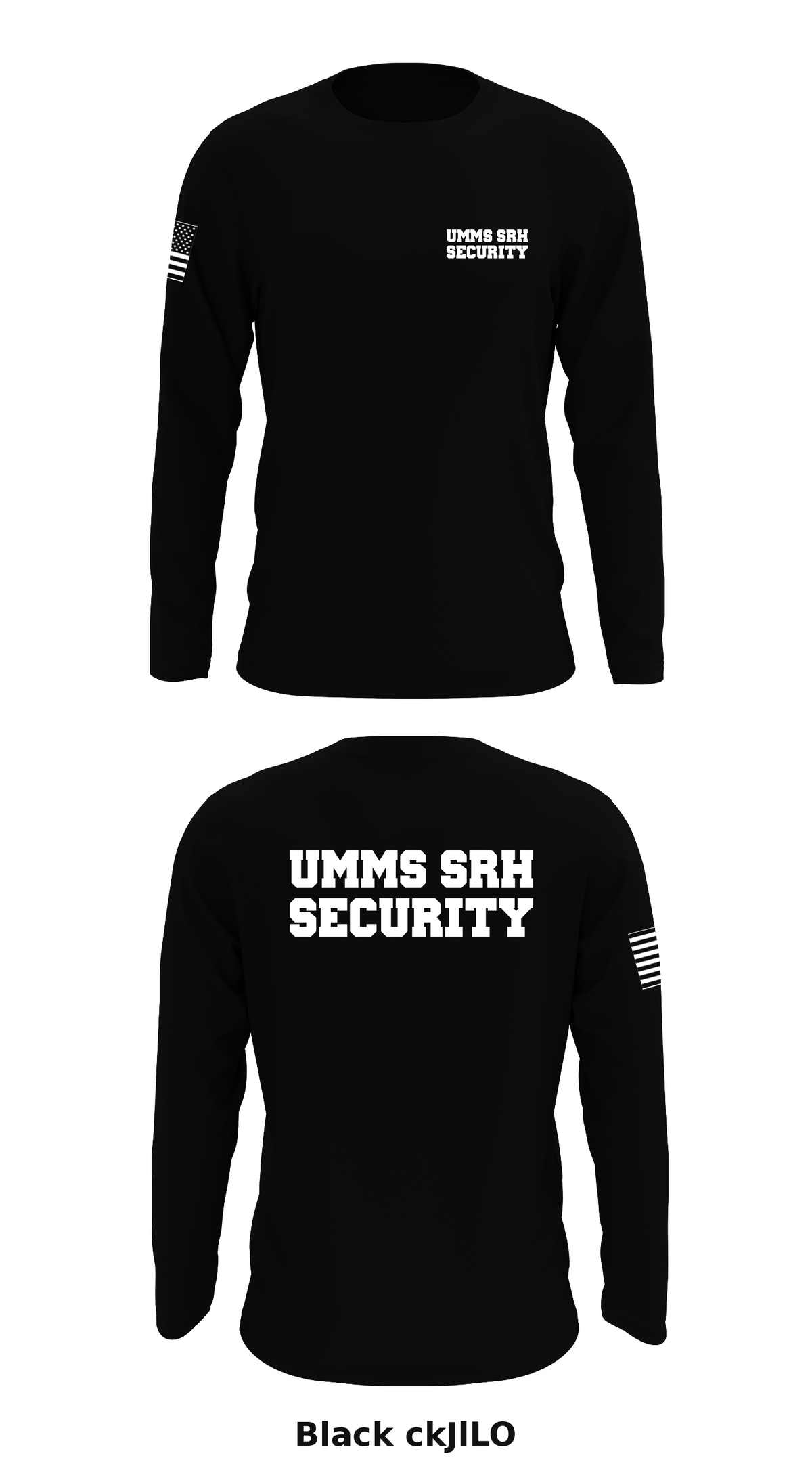 UMMS SRH security Store 1 Core Men's LS Performance Tee - ckJlLO
