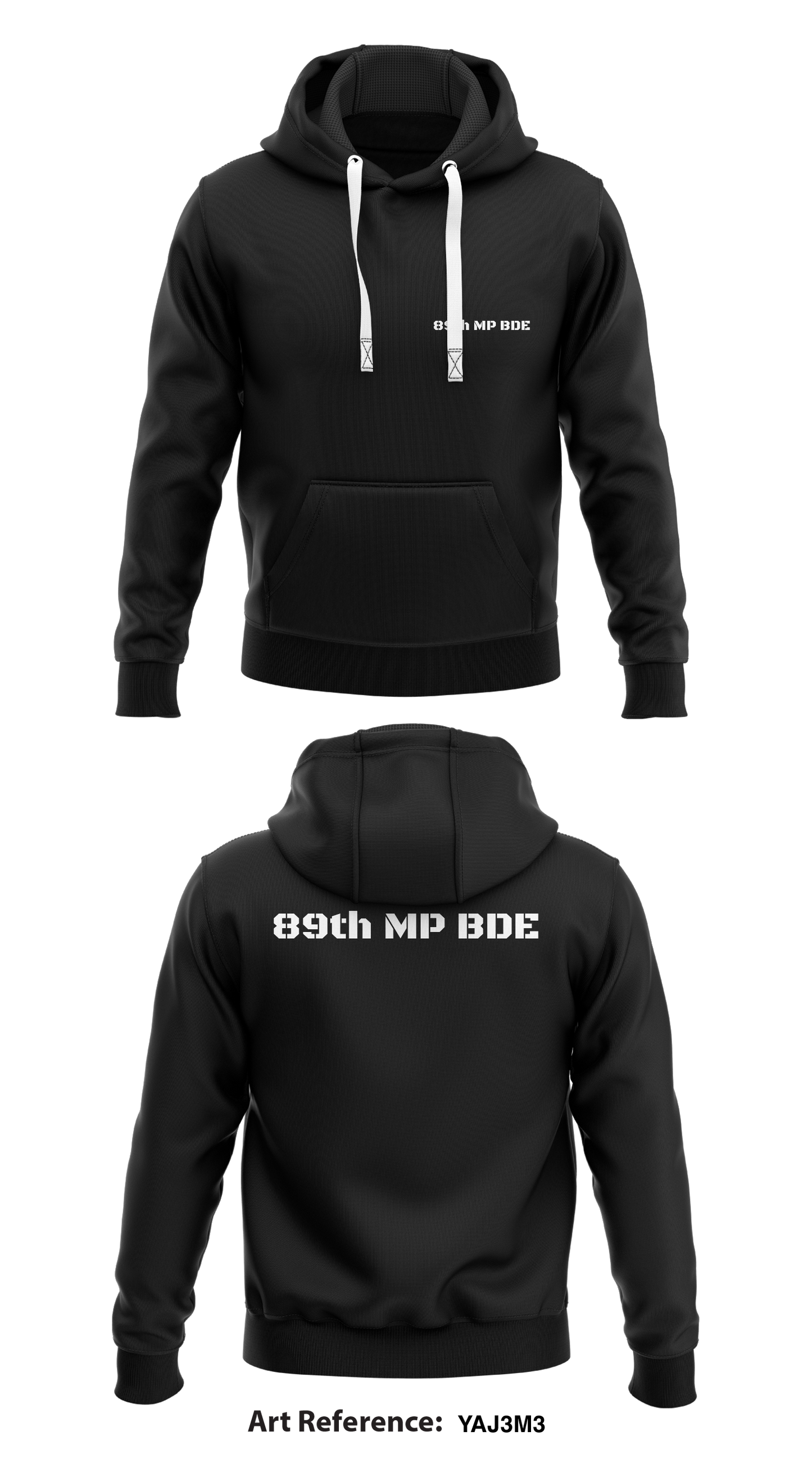 89th MP BDE Store 1 Core Men's Hooded Performance Sweatshirt - yaj3m3