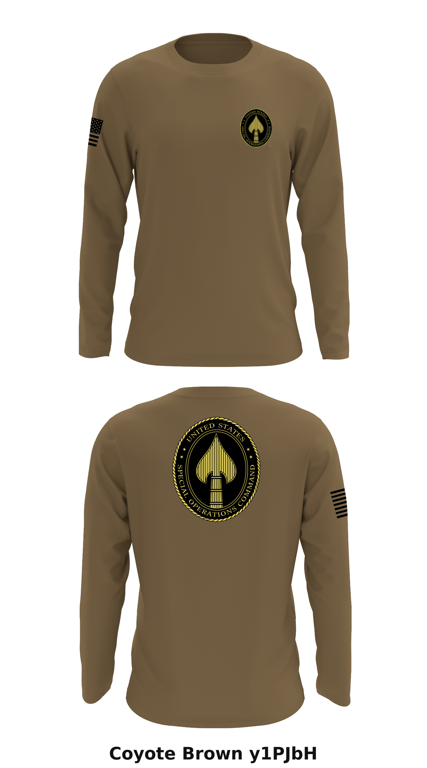 US SOCOM Store 1 Core Men's LS Performance Tee - y1PJbH