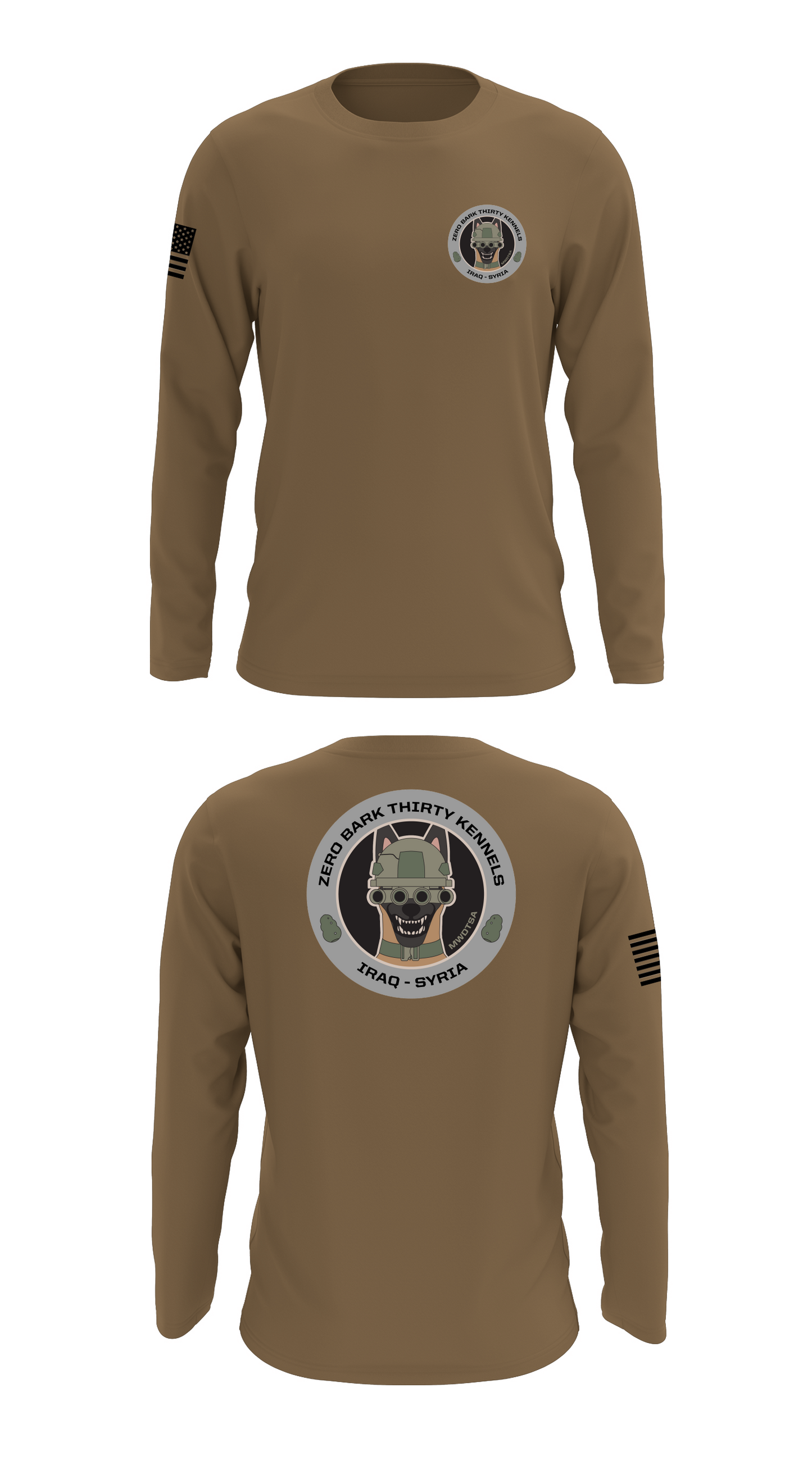 CJTF - K9 Store 1 Core Men's LS Performance Tee - 84385496773