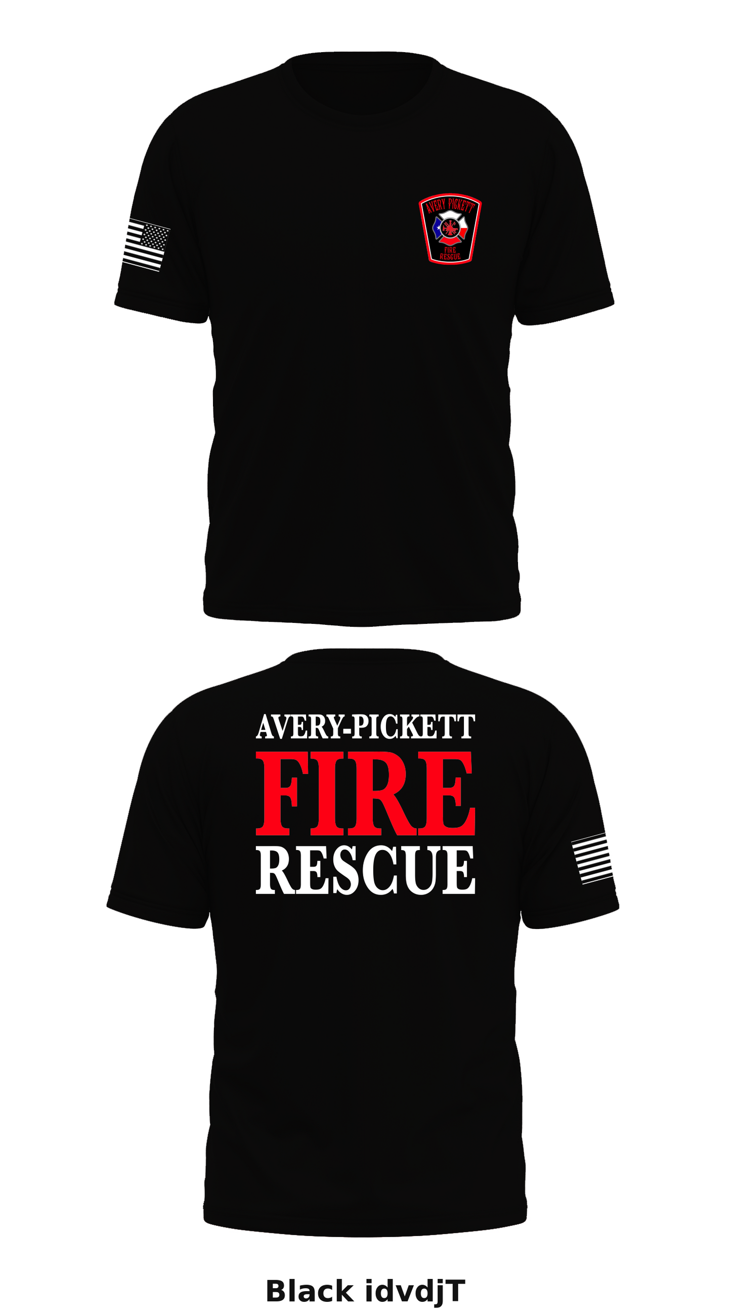 Avery-Pickett Fire Rescue Store 1 Core Men's SS Performance Tee - idvdjT