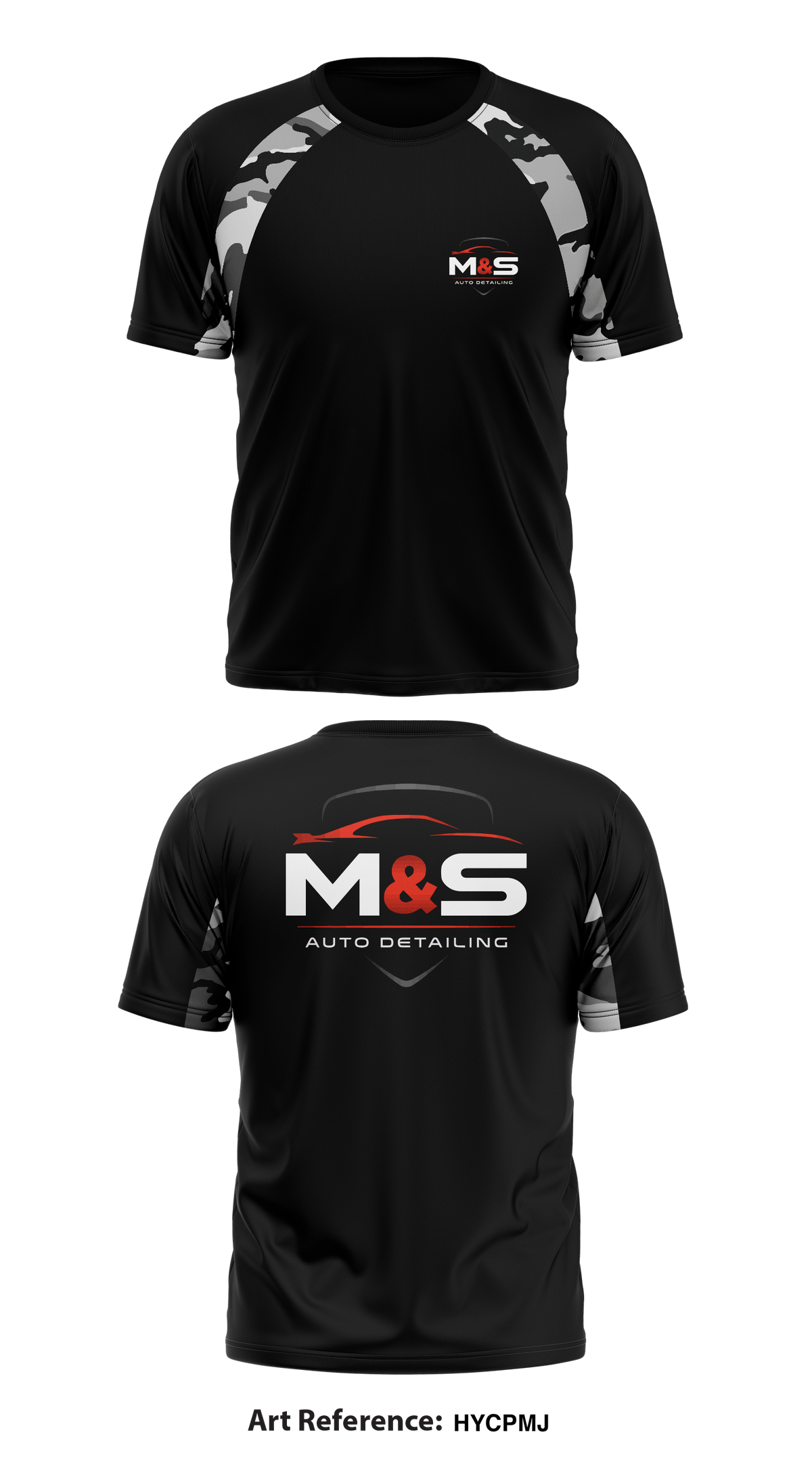 M&S Auto Detailing Store 1 Core Men's SS Performance Tee - HyCpmj