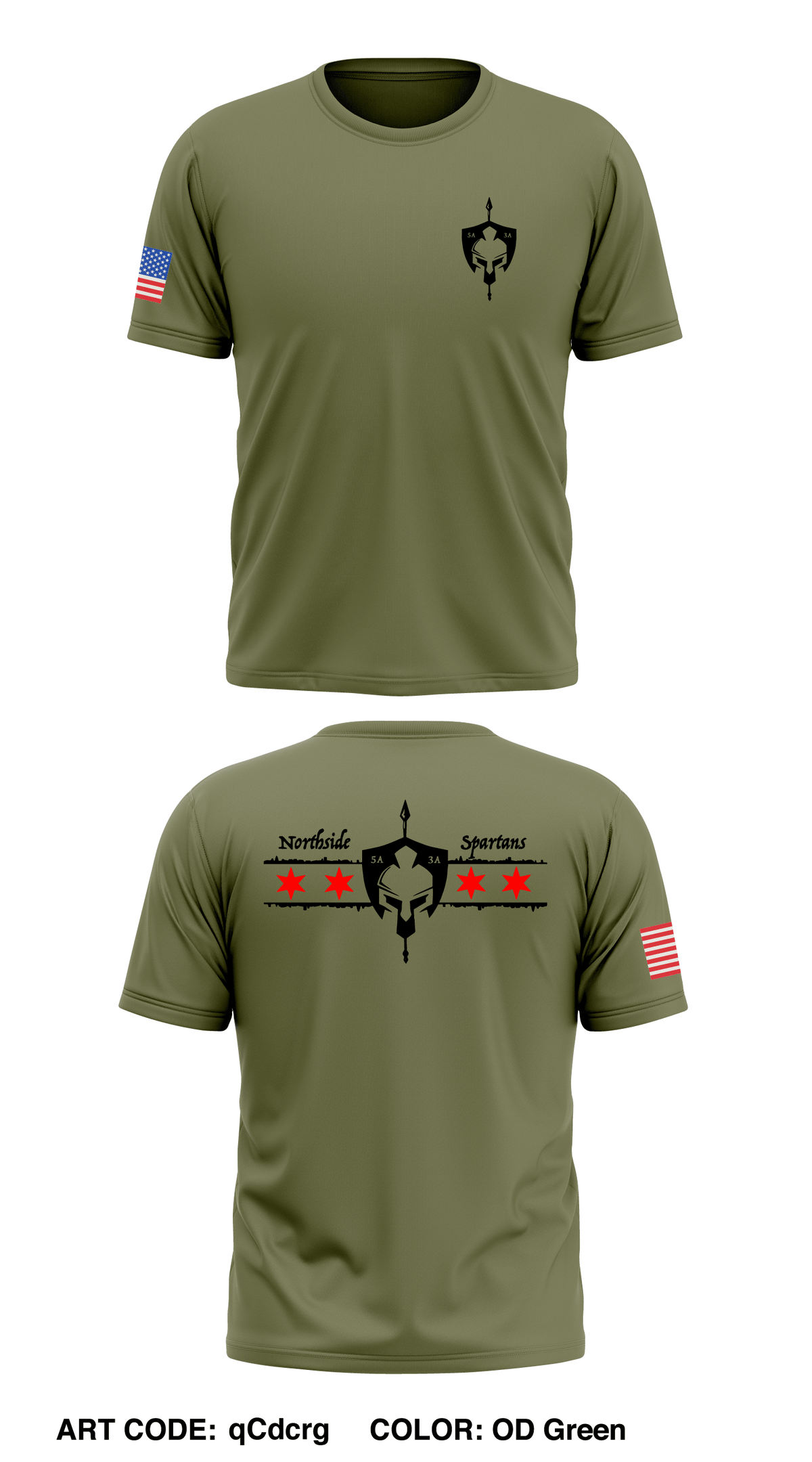 North Side Store 1 Core Men's SS Performance Tee - qCdcrg