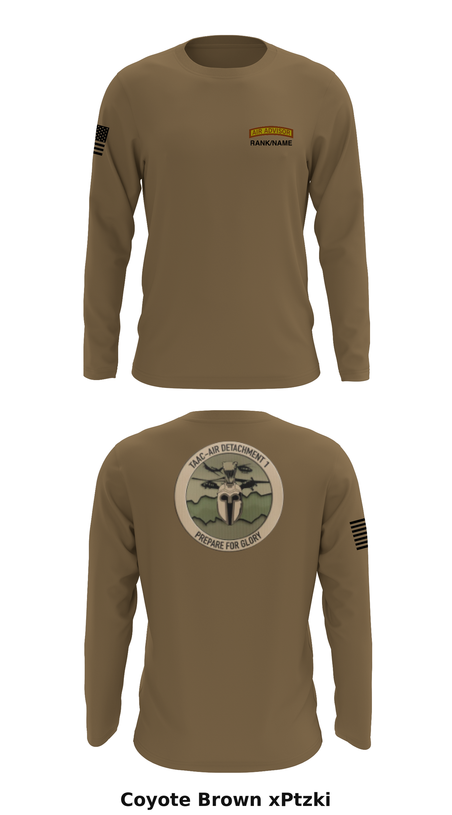 FORWARD OPERATING BASE OQAB Store 1 Core Men's LS Performance Tee - xPtzki