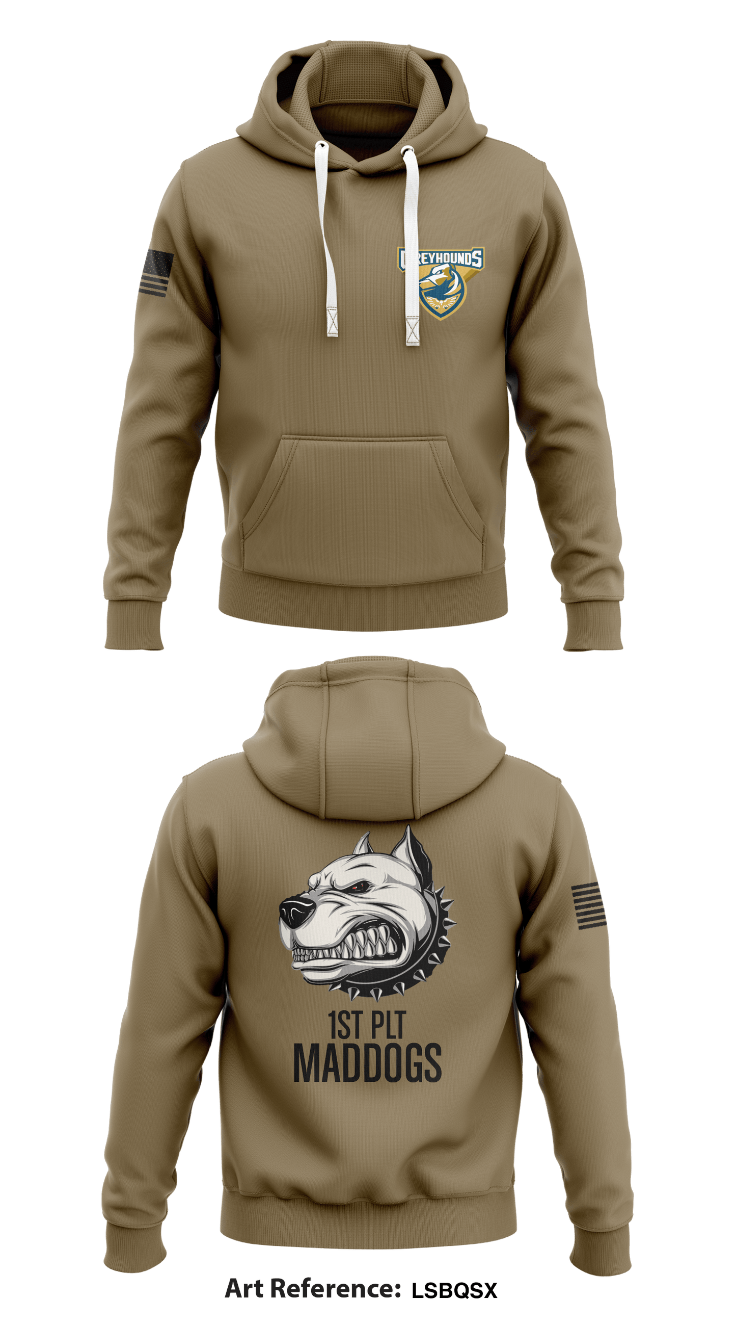 115th quarter master ffc Store 1 Core Men's Hooded Performance Sweatshirt - LSbQsX