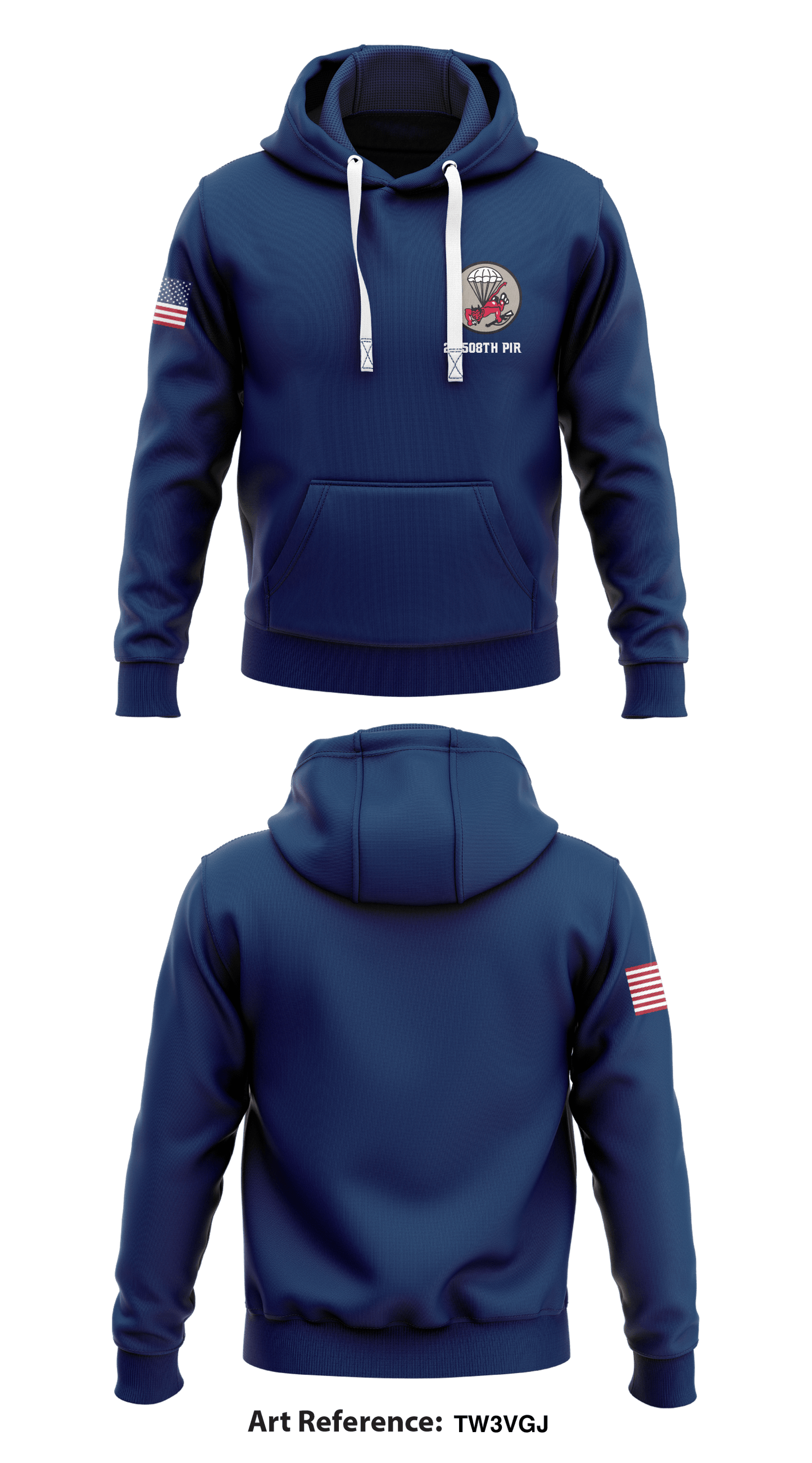2 / 58th PIR Store 1 Core Men's Hooded Performance Sweatshirt - TW3Vgj