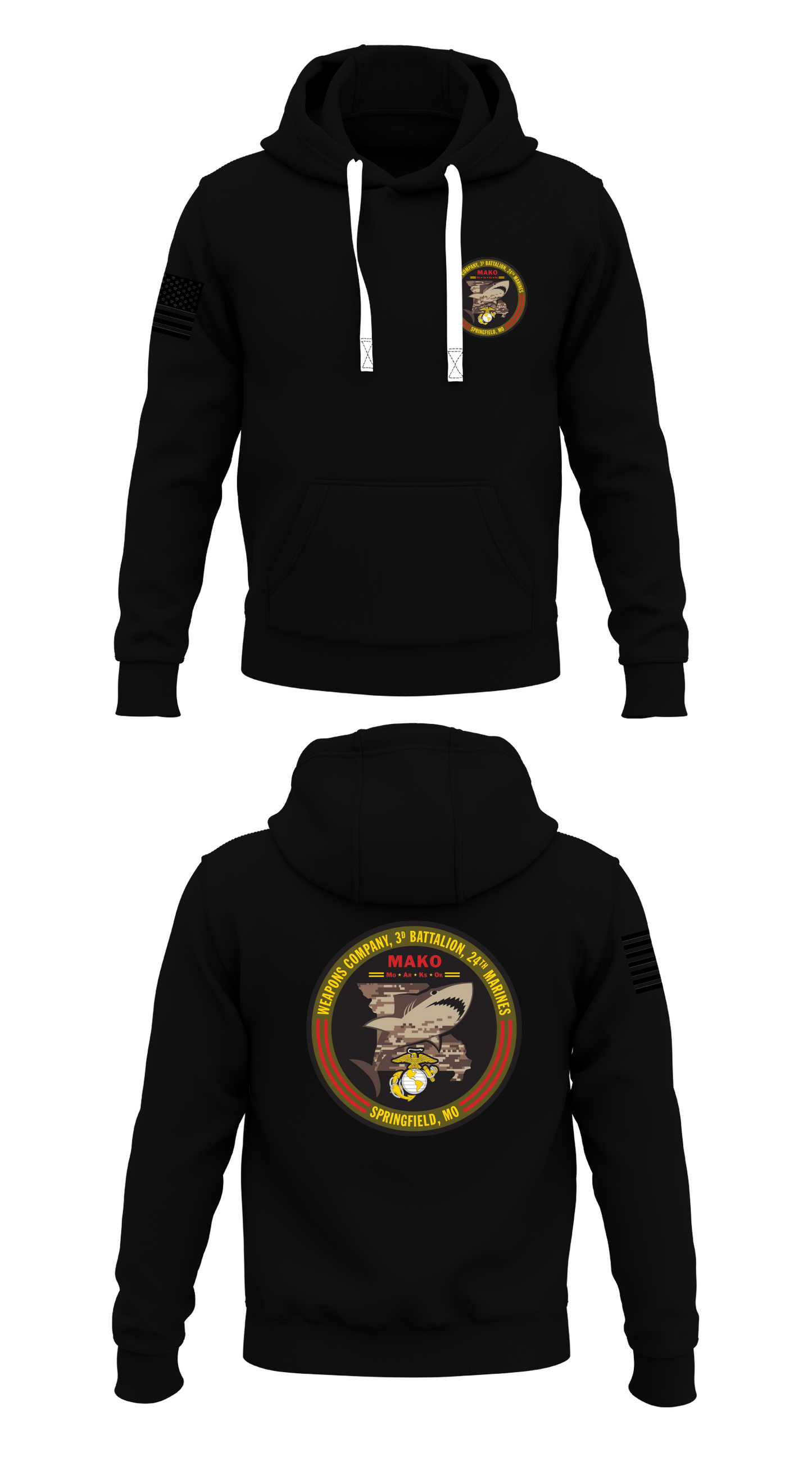 Weapons 3/24 Store 1 Core Men's Hooded Performance Sweatshirt - 65091866576
