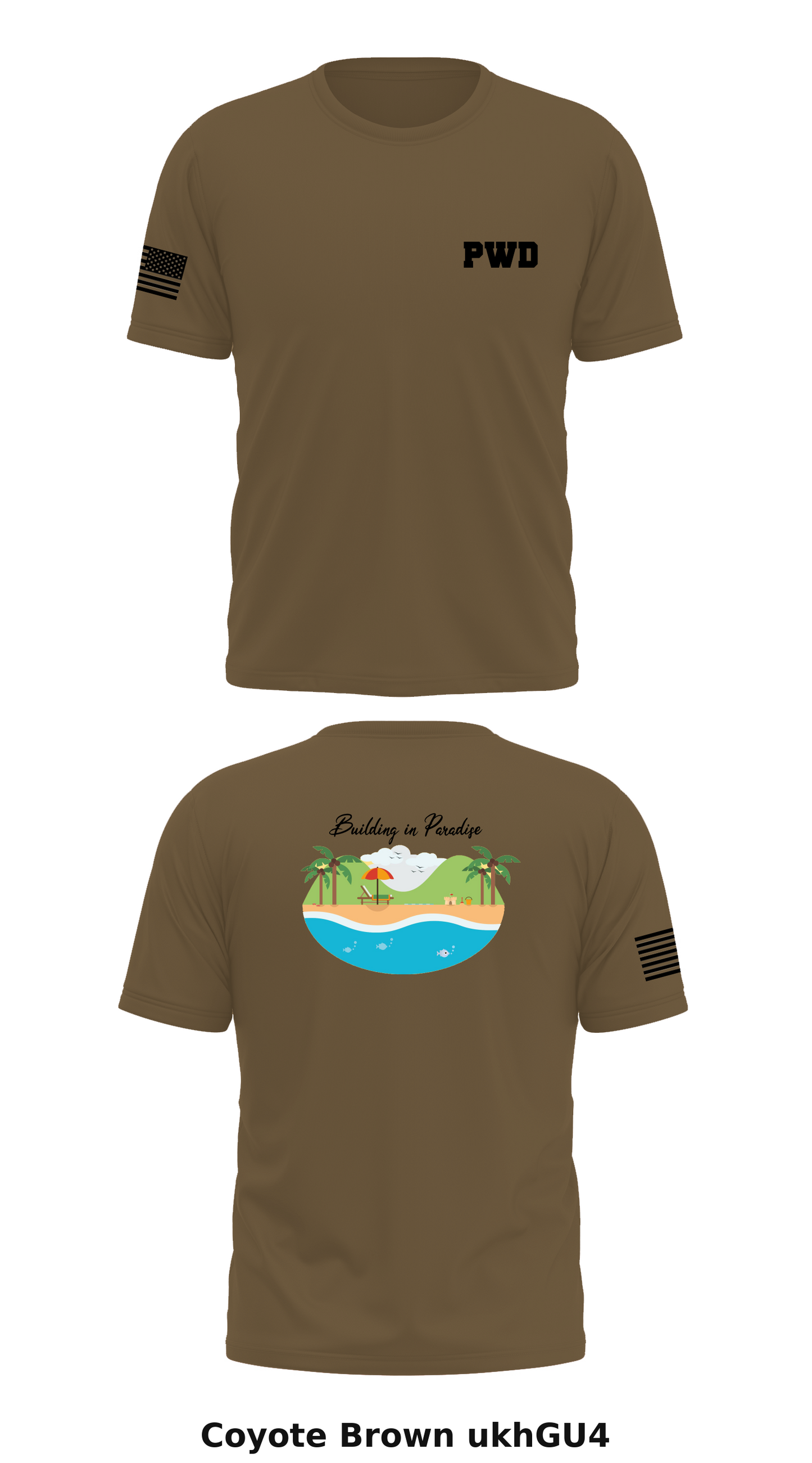 PWD Guantanamo Bay Store 1 Core Men's SS Performance Tee - ukhGU4