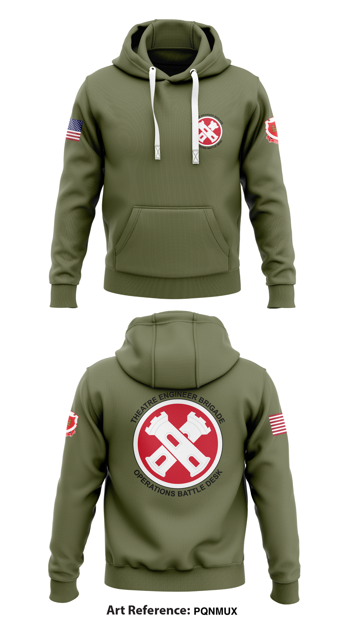 16 EN BDE Store 1 Core Men's Hooded Performance Sweatshirt - pQnmUX