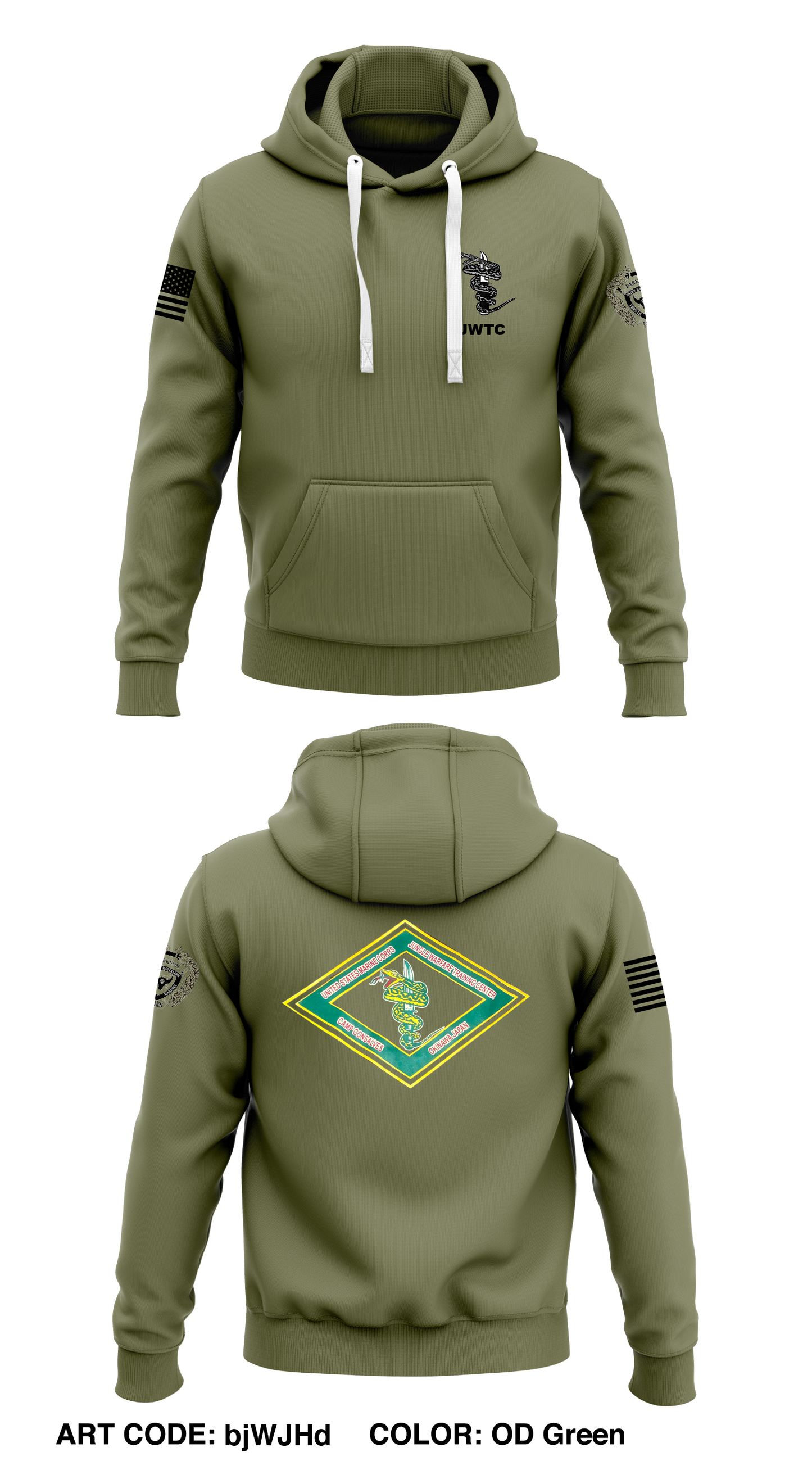 3rd BN 4th MAR Store 1 Core Men's Hooded Performance Sweatshirt - bjWJHd