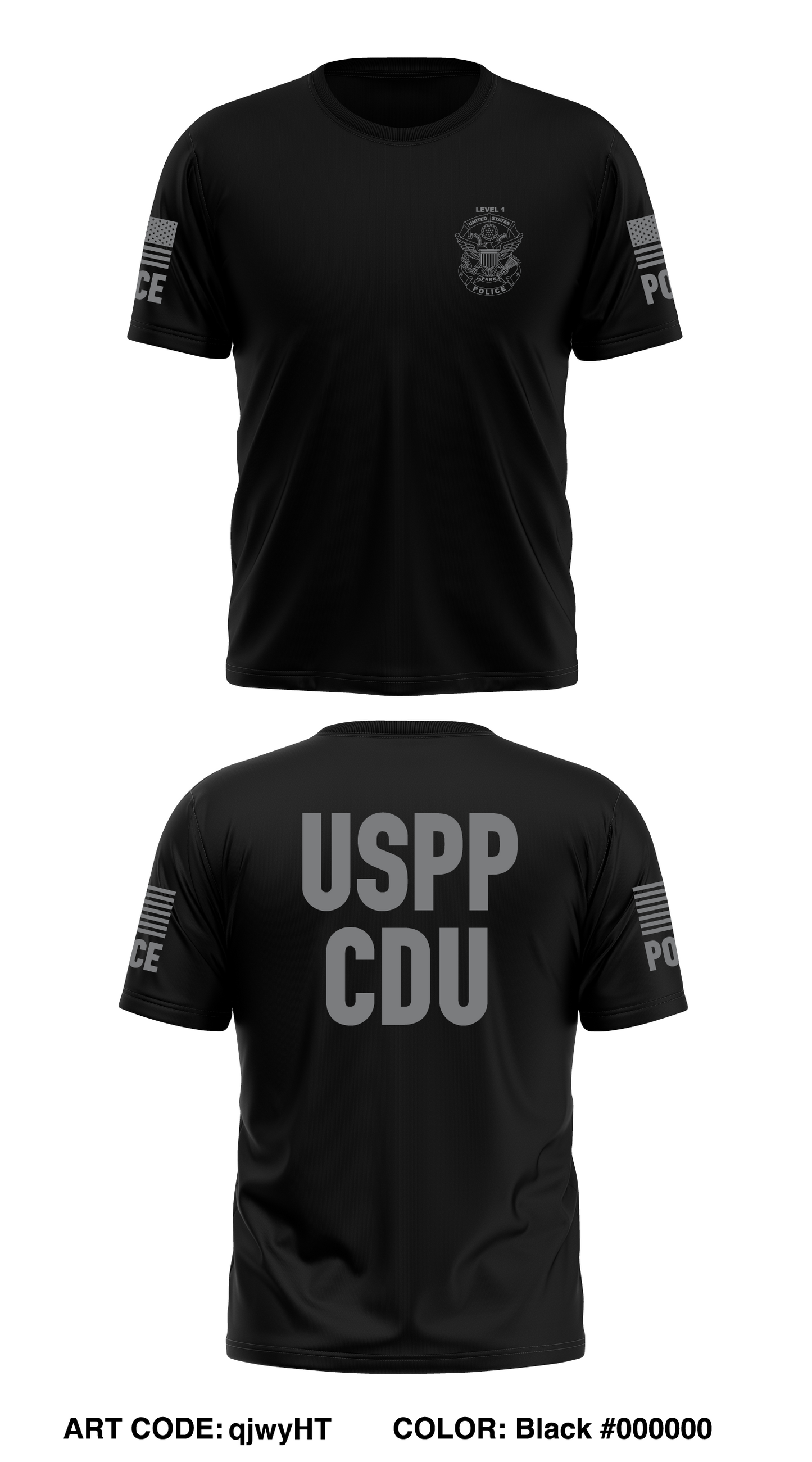 USPP CDU Store 1 Core Men's SS Performance Tee - qjwyHT