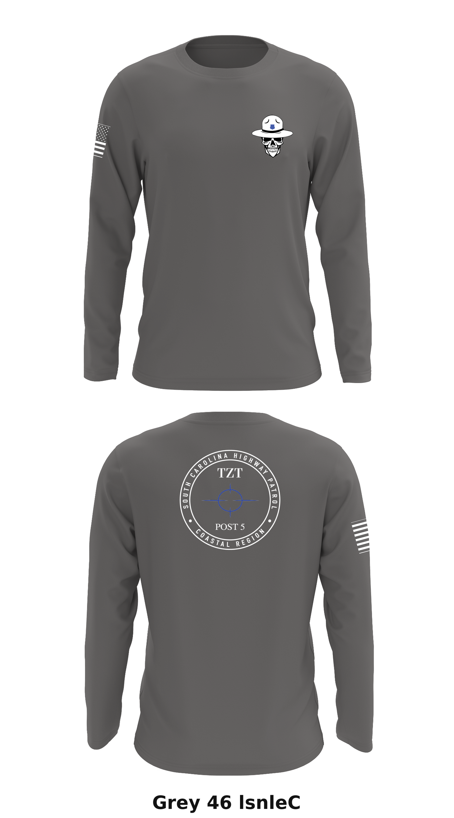 Target Zero Team Store 1 Core Men's LS Performance Tee - lsnleC