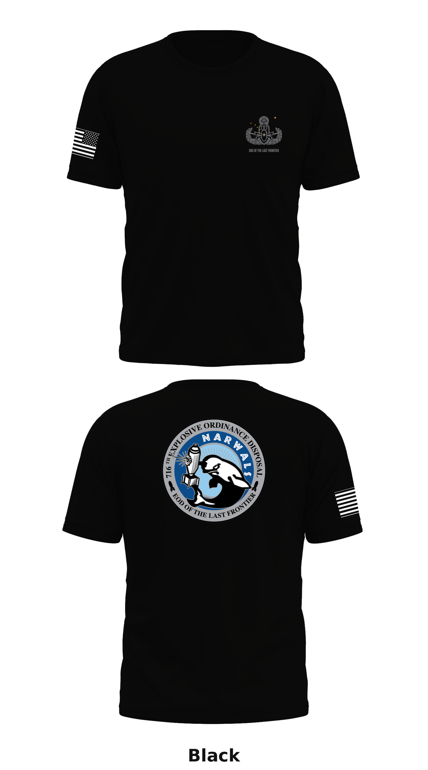716TH EOD Store 1 Core Men's SS Performance Tee - 50179220028