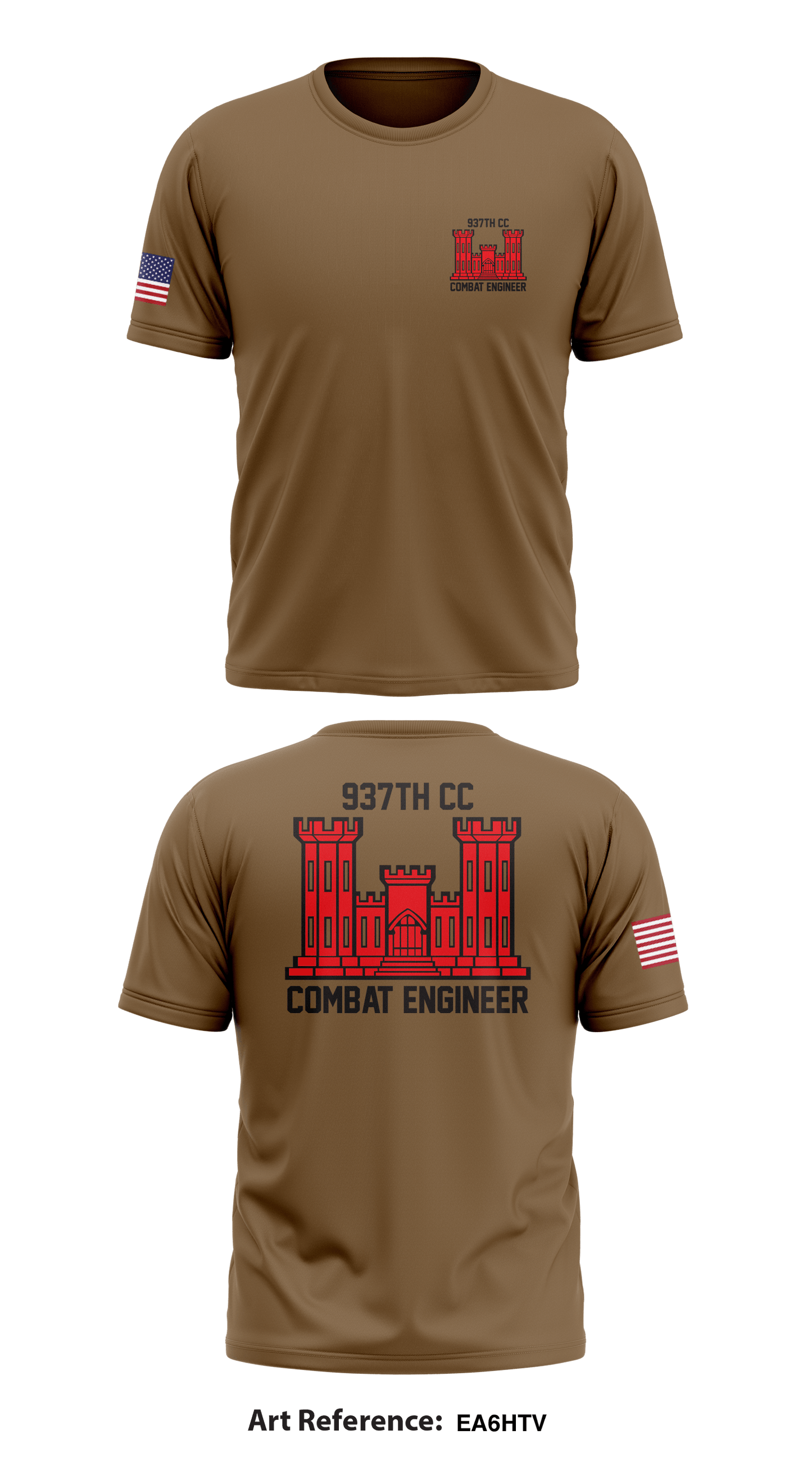 937th CC Store 1 Core Men's SS Performance Tee - ea6HtV