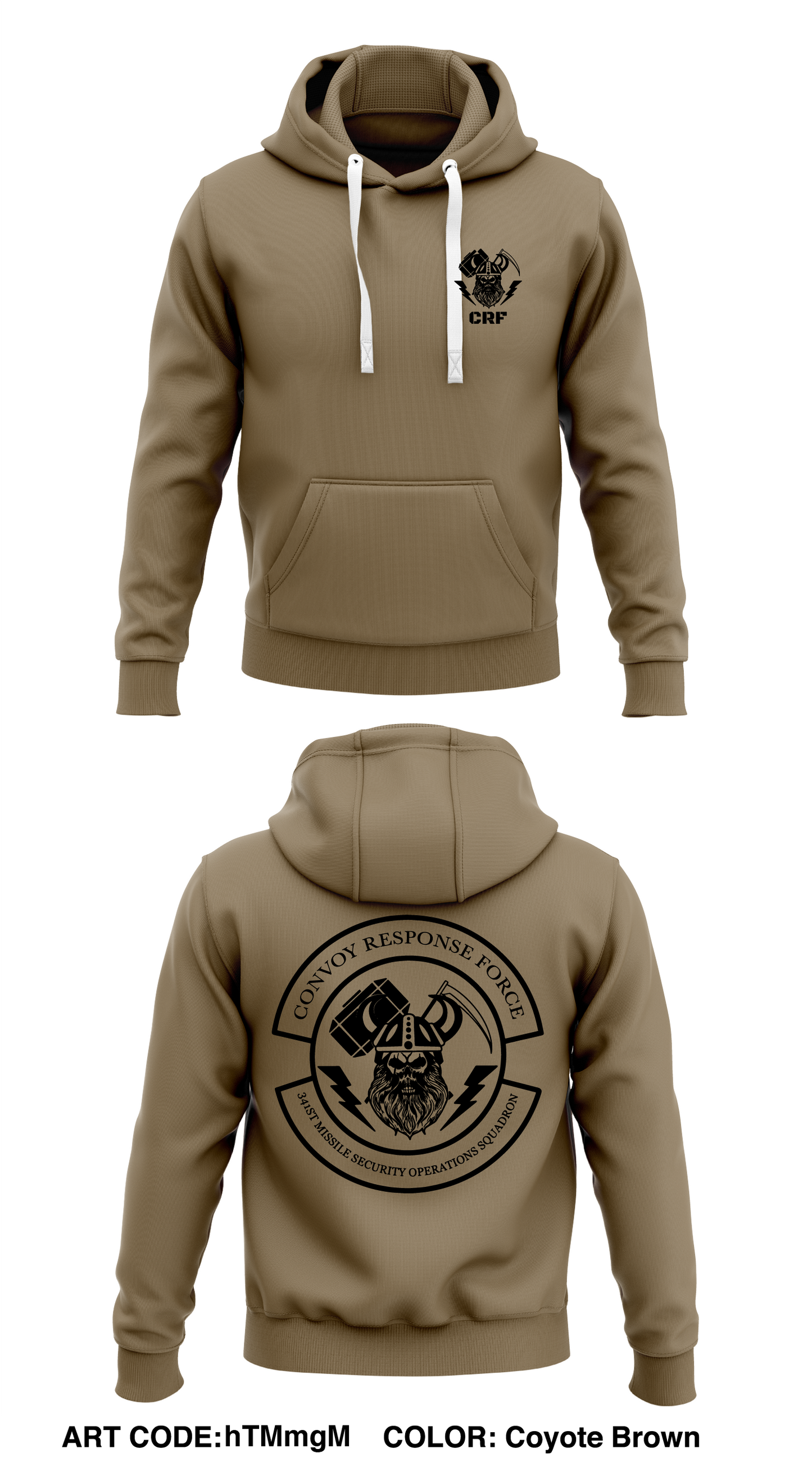 341st Missile Security Operations Squadron Store 1 Core Men's Hooded Performance Sweatshirt - hTMmgM