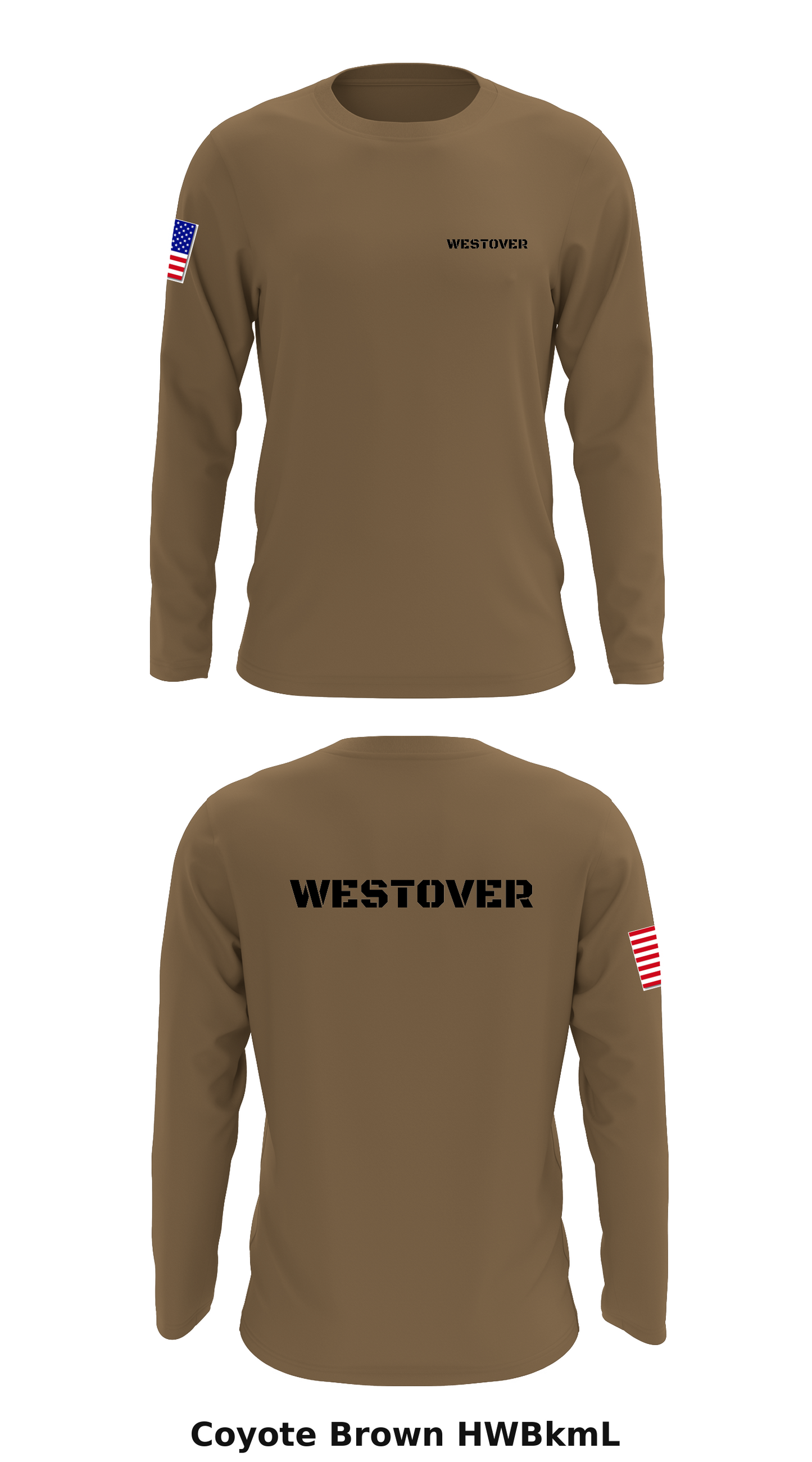 Westover Store 1 Core Men's LS Performance Tee - HWBkmL