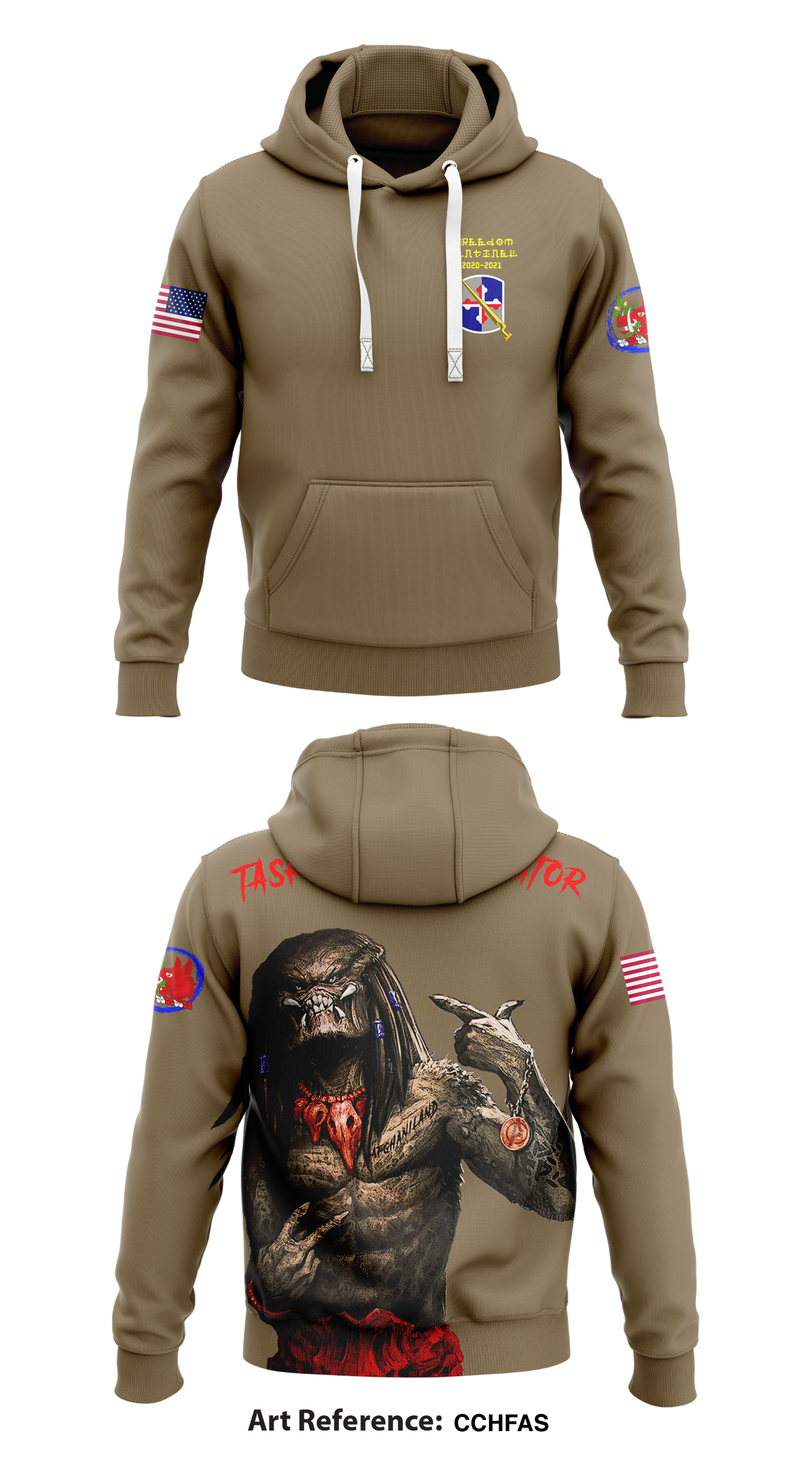Task Force Predator Store 1 Core Men's Hooded Performance Sweatshirt - CcHFAS