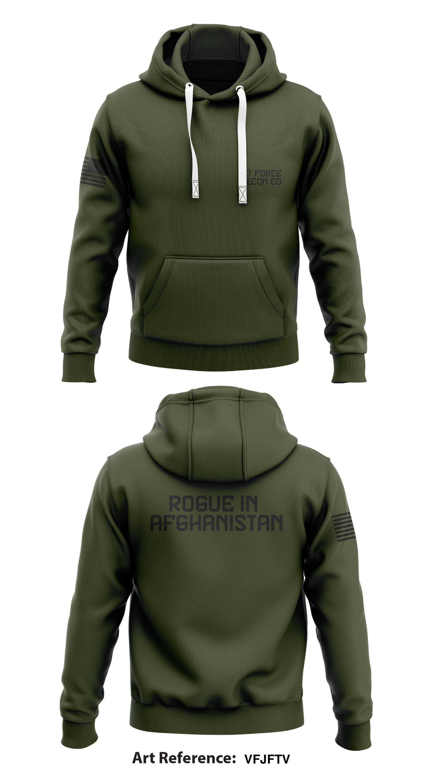 1st Force Recon Co Store 1 Core Men's Hooded Performance Sweatshirt - VfJFTv
