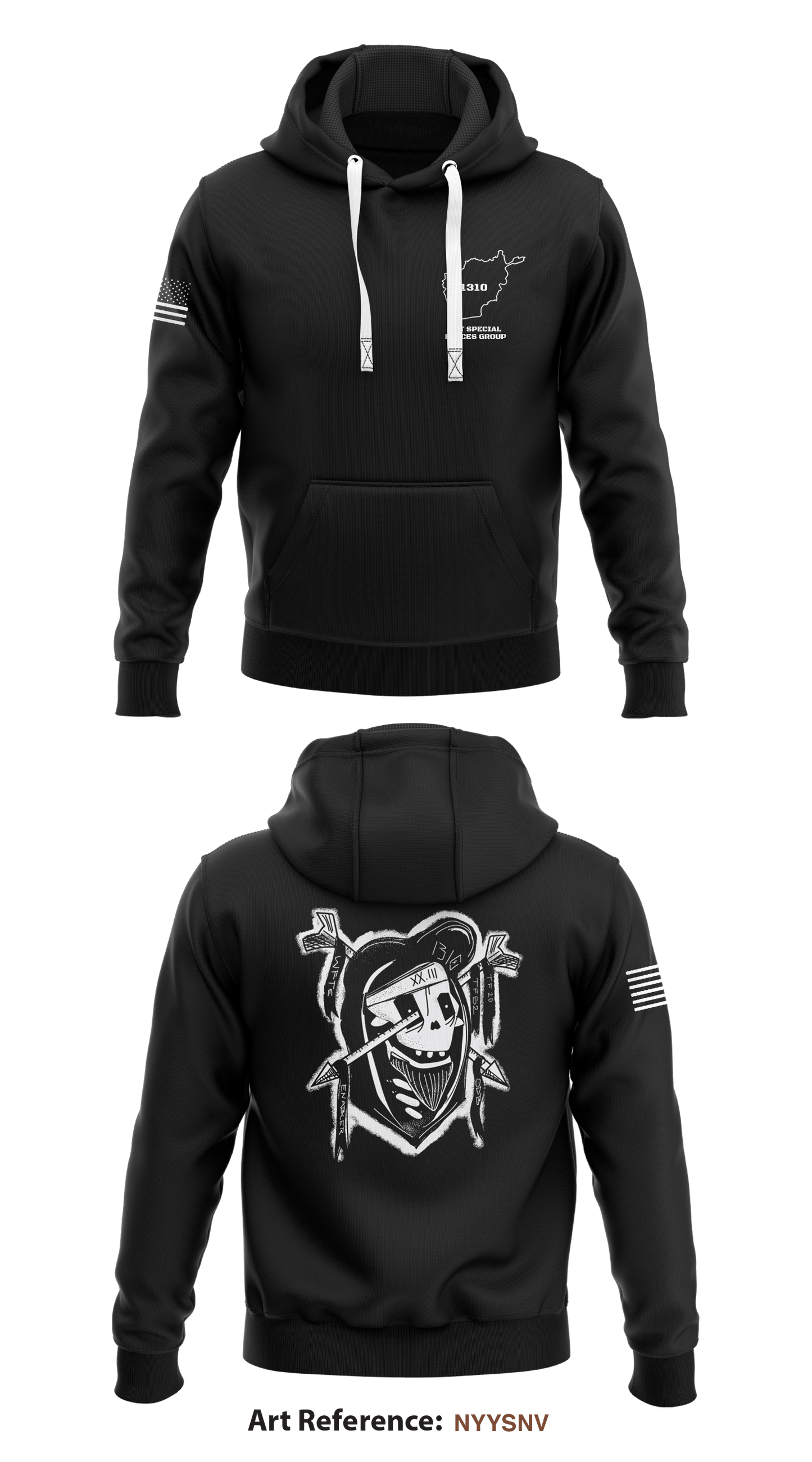 1st Special Forces Group Store 1 Core Men's Hooded Performance Sweatshirt - nyYsNV