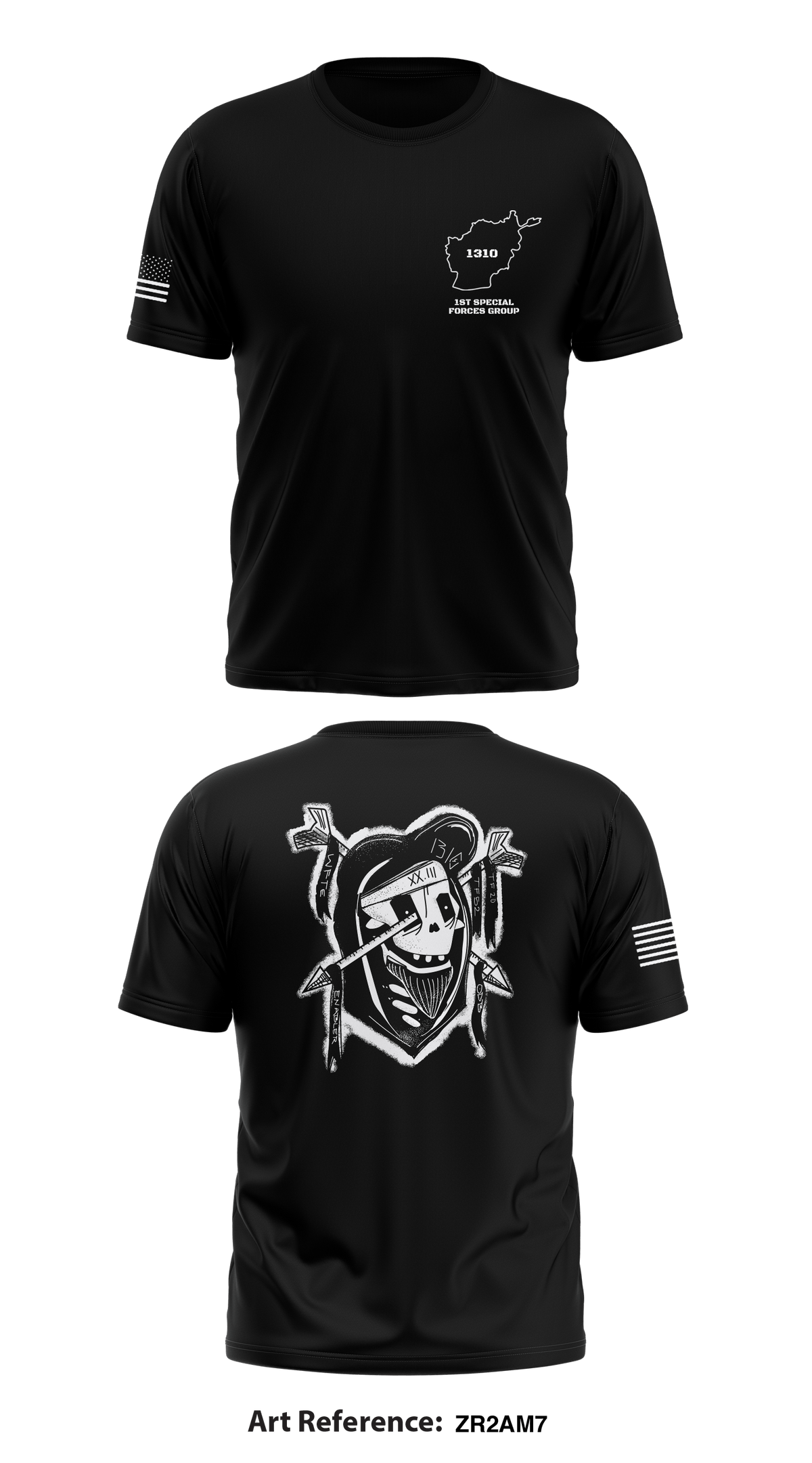 1st Special Forces Group Store 1 Core Men's SS Performance Tee - zR2Am7