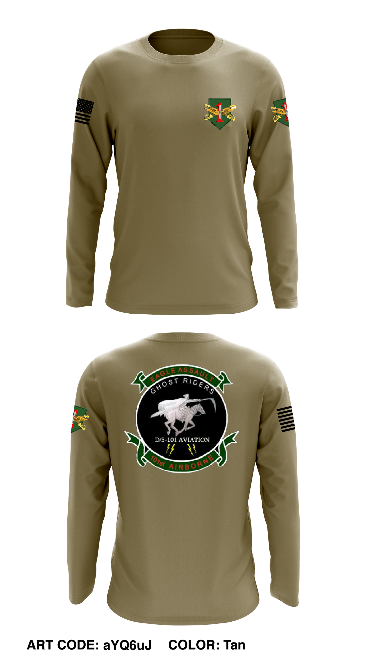1st CAB Store 1 Core Men's LS Performance Tee - aYQ6uJ