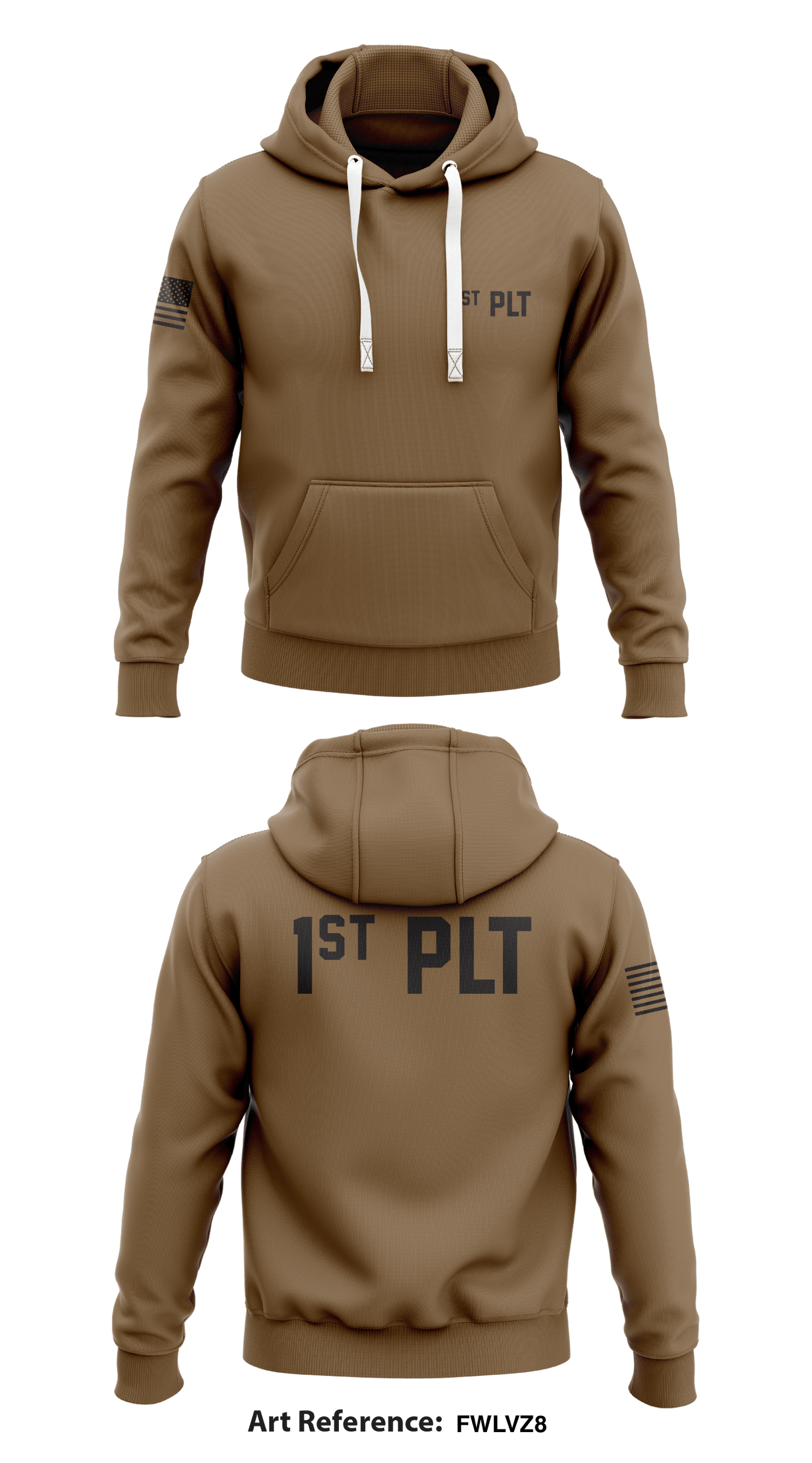 1st PLT Store 2 Core Men's Hooded Performance Sweatshirt - FwLvZ8